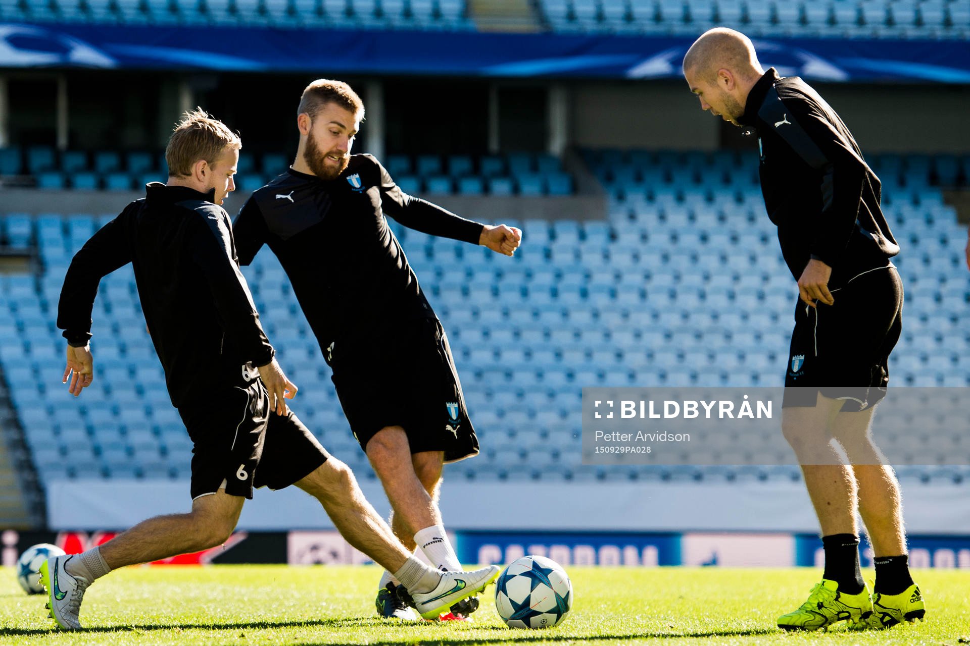 Malmös Oscar Lewicki, Rasmus Bengtsson och Anton Tinnerholm