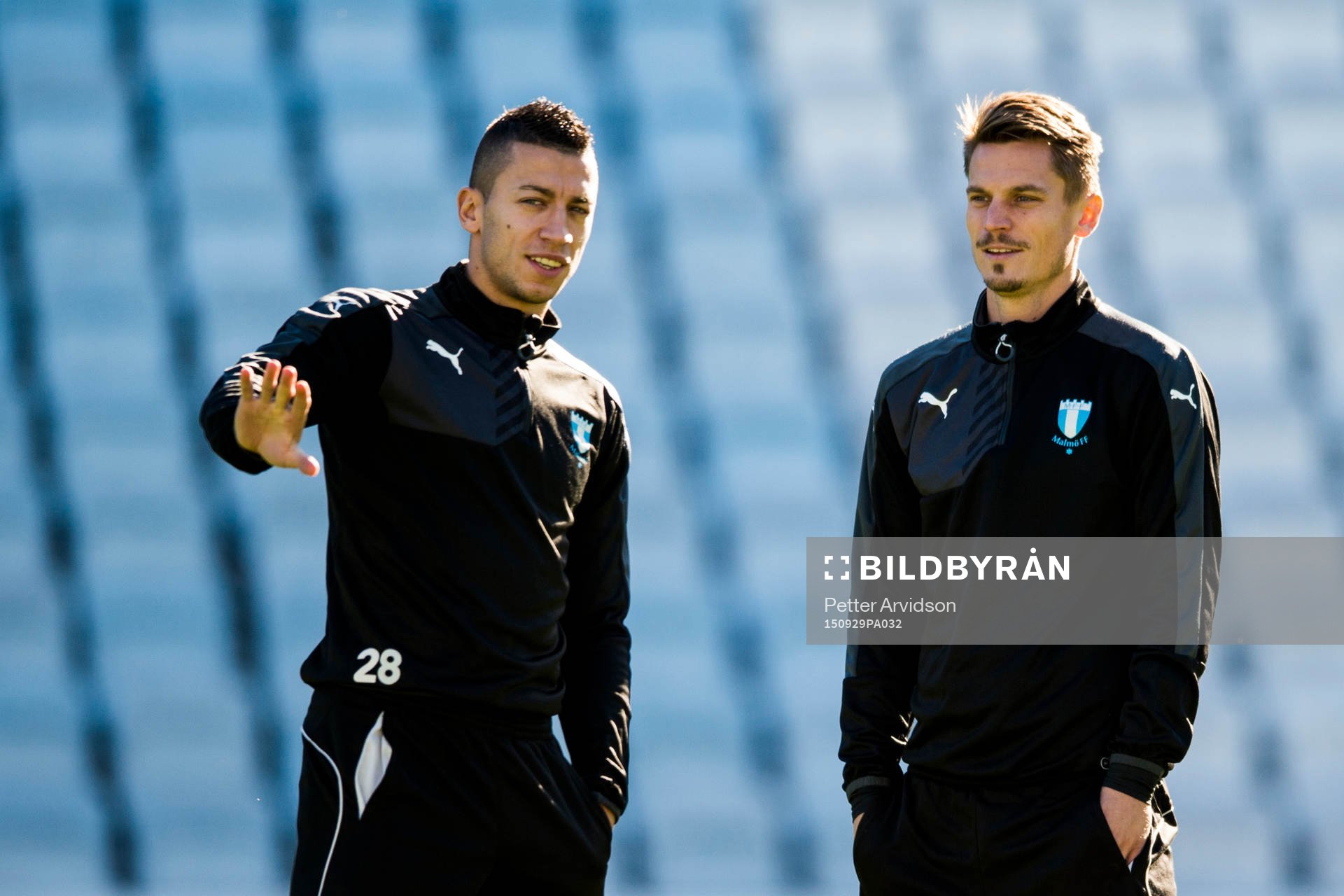 Malmös Nikola Djurdjic och Markus Rosenberg
