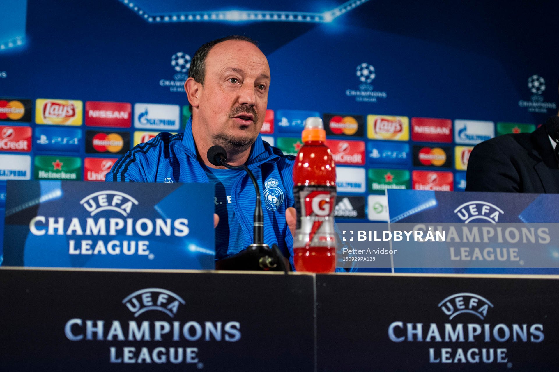 Real Madrids tränare Rafa Benítez