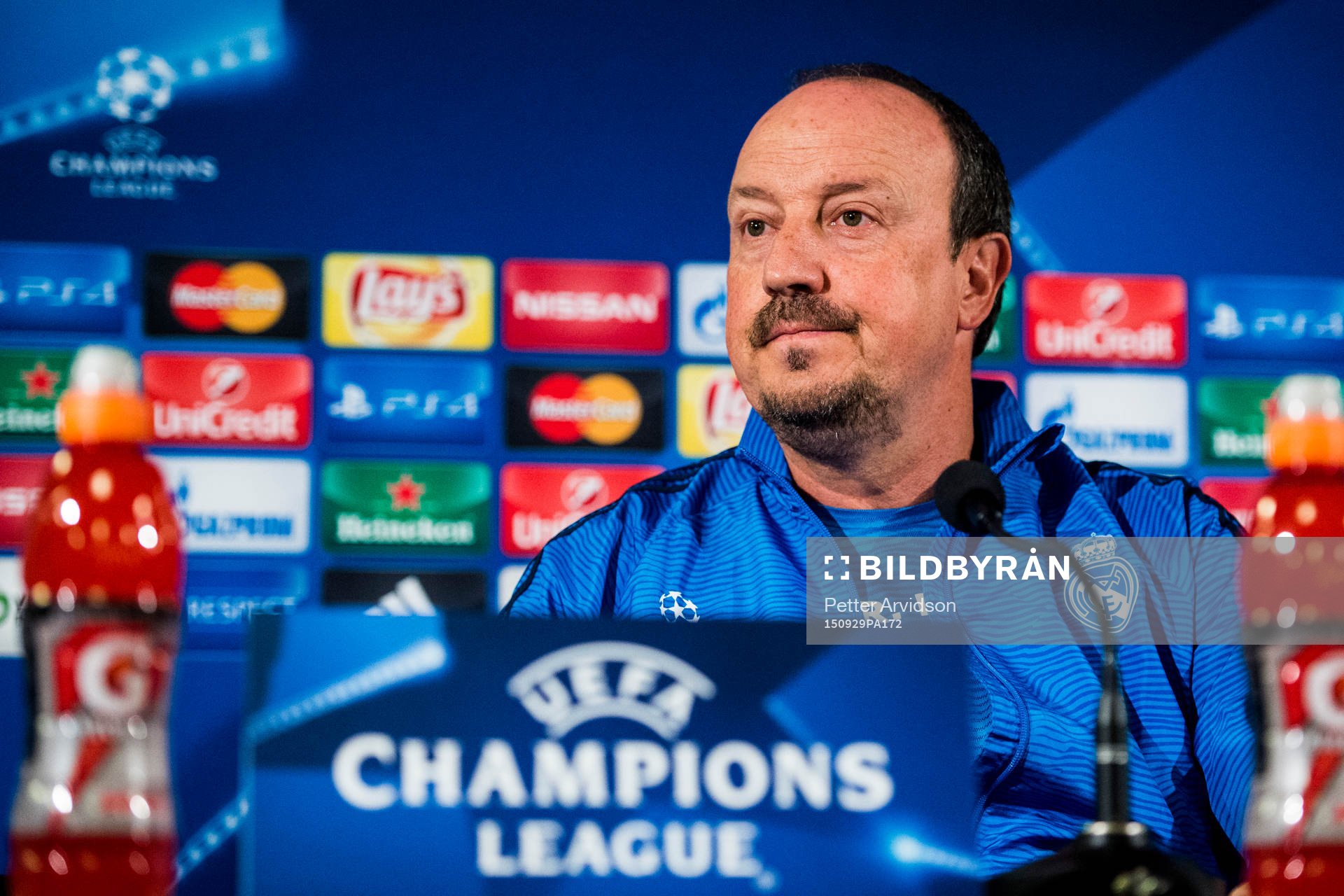Real Madrids tränare Rafa Benítez