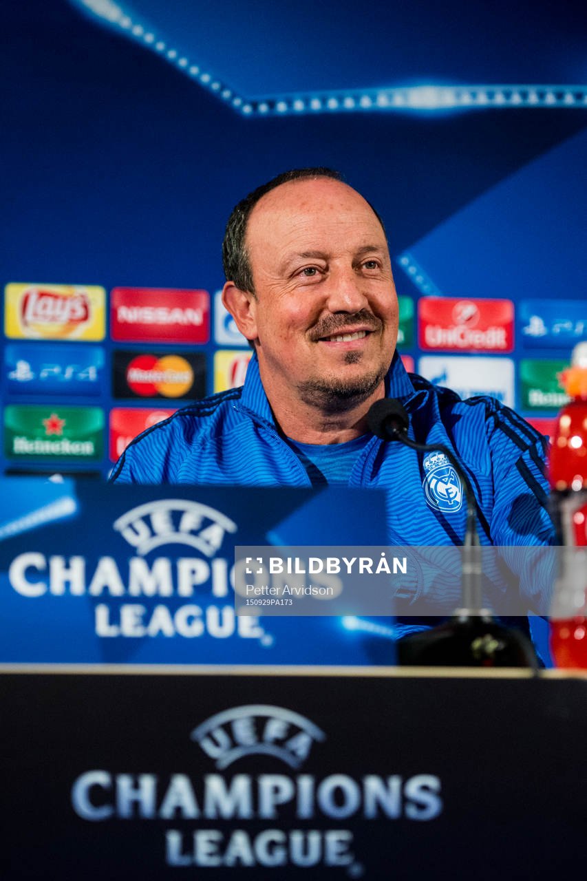 Real Madrids tränare Rafa Benítez