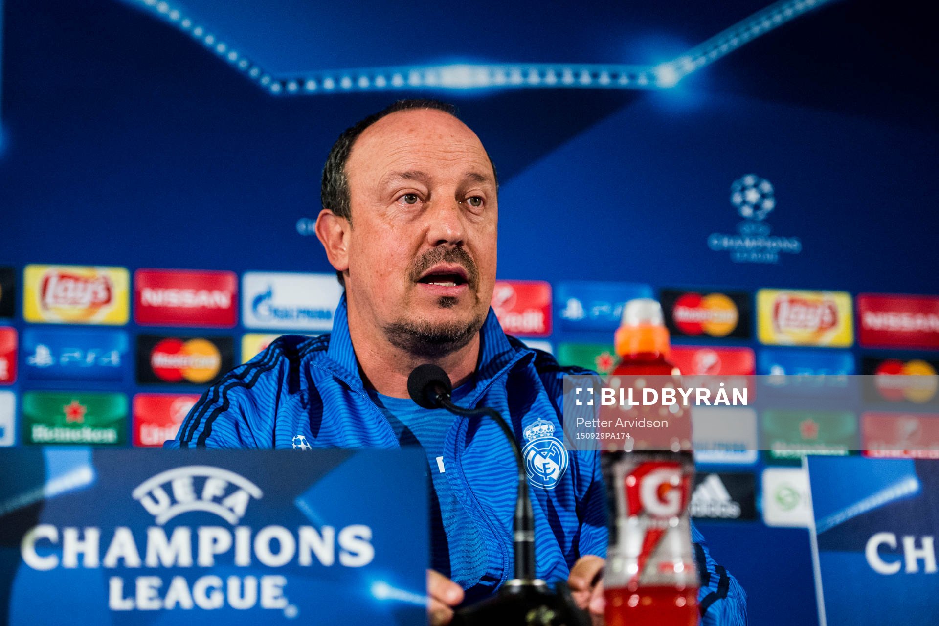 Real Madrids tränare Rafa Benítez