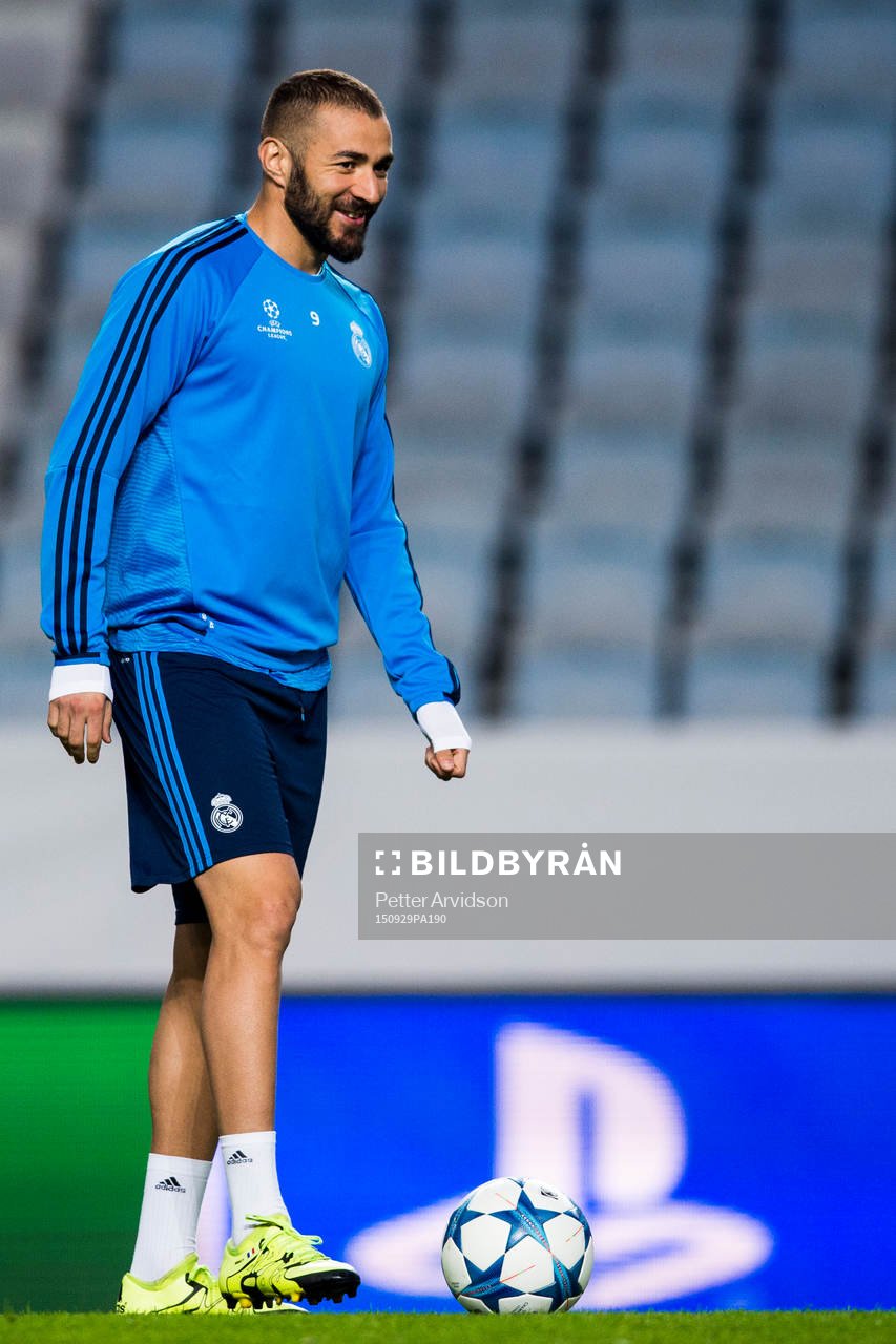 Real Madrids Karim Benzema