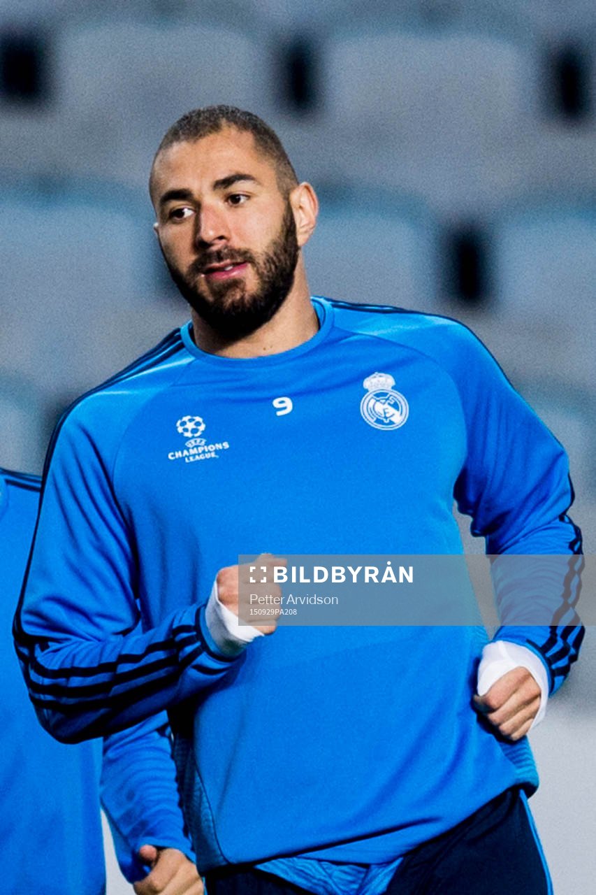 Real Madrids Karim Benzema