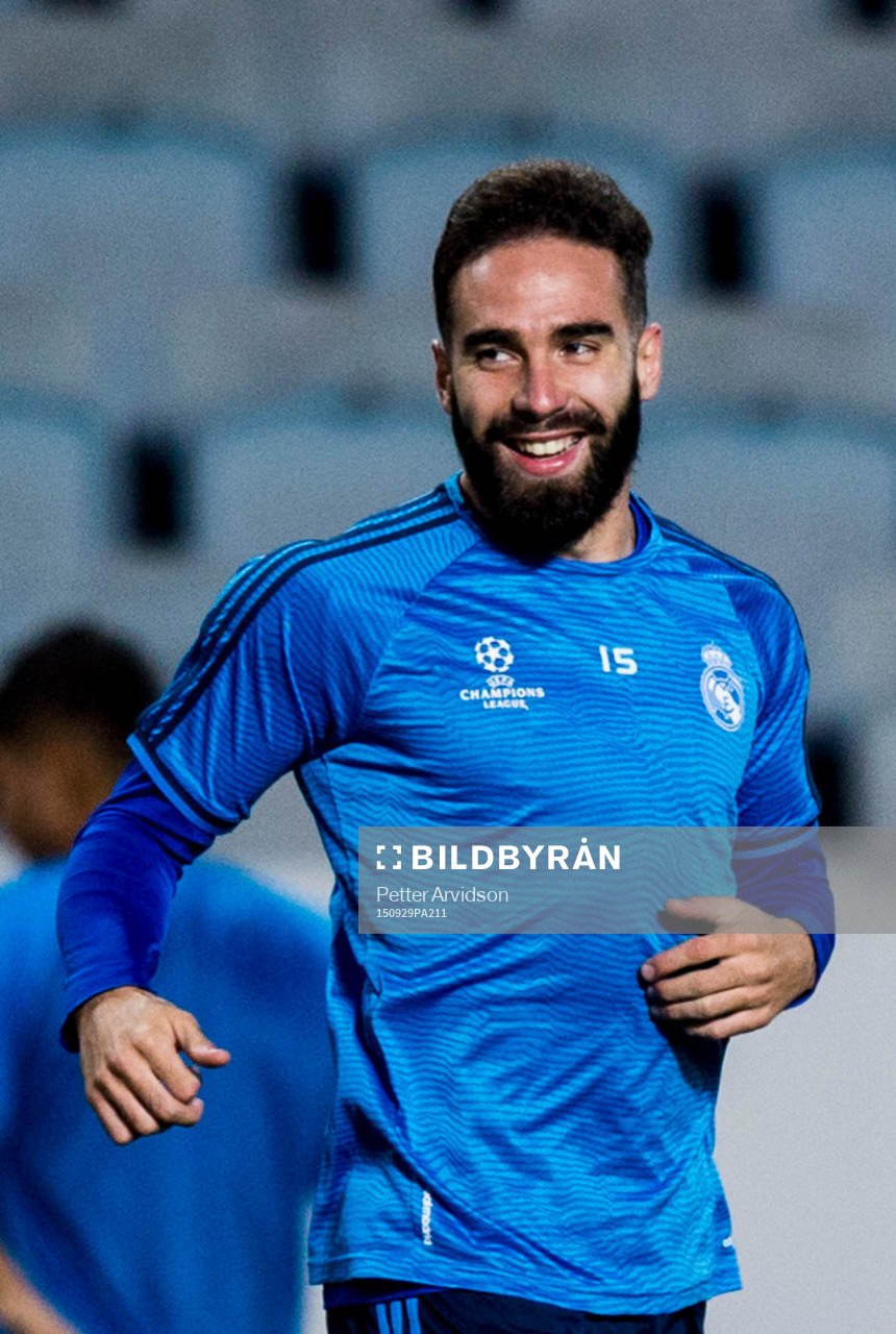 Real Madrids Daniel Carvajal Ramos