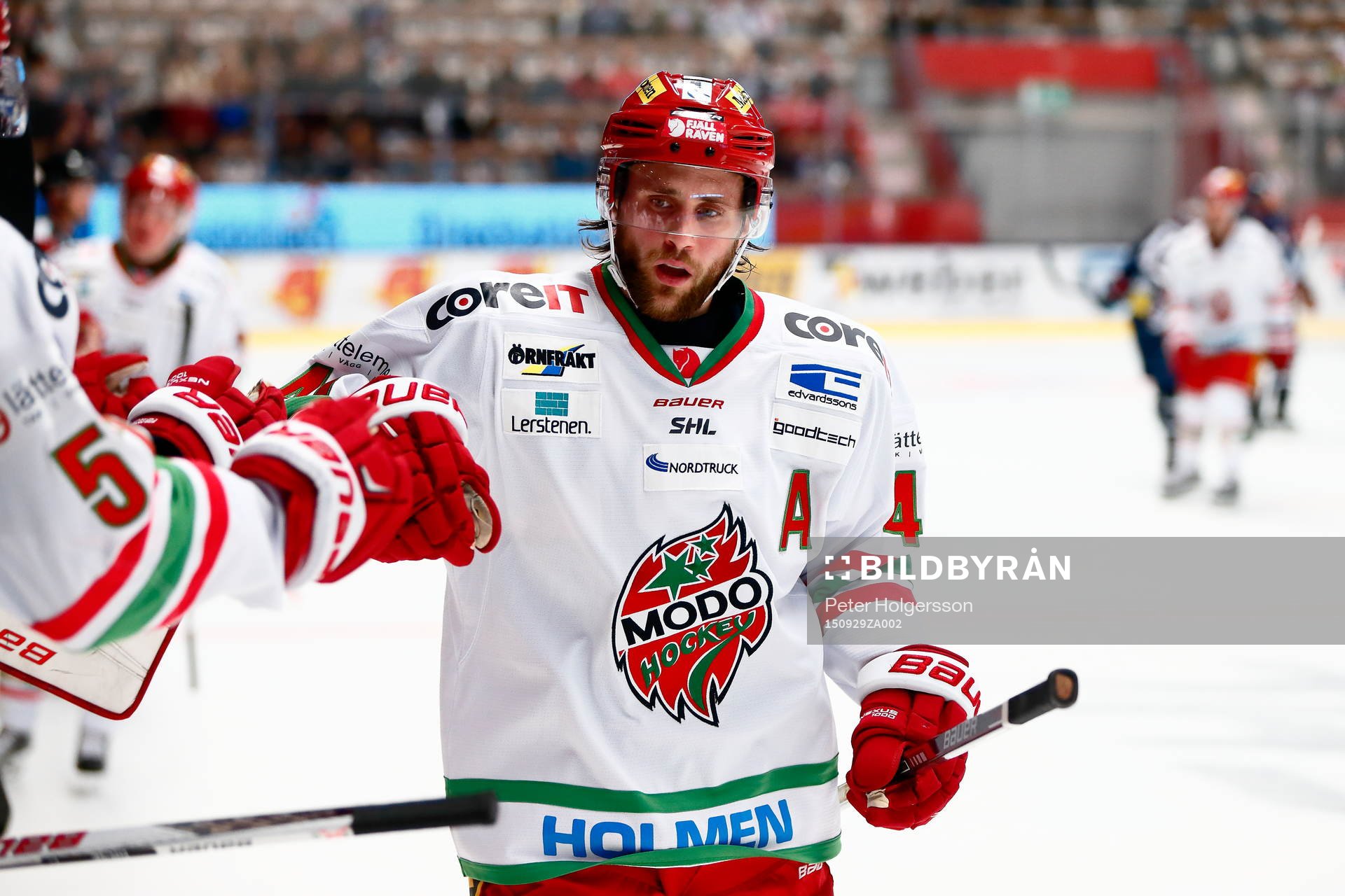 s Oscar Hedman jublar