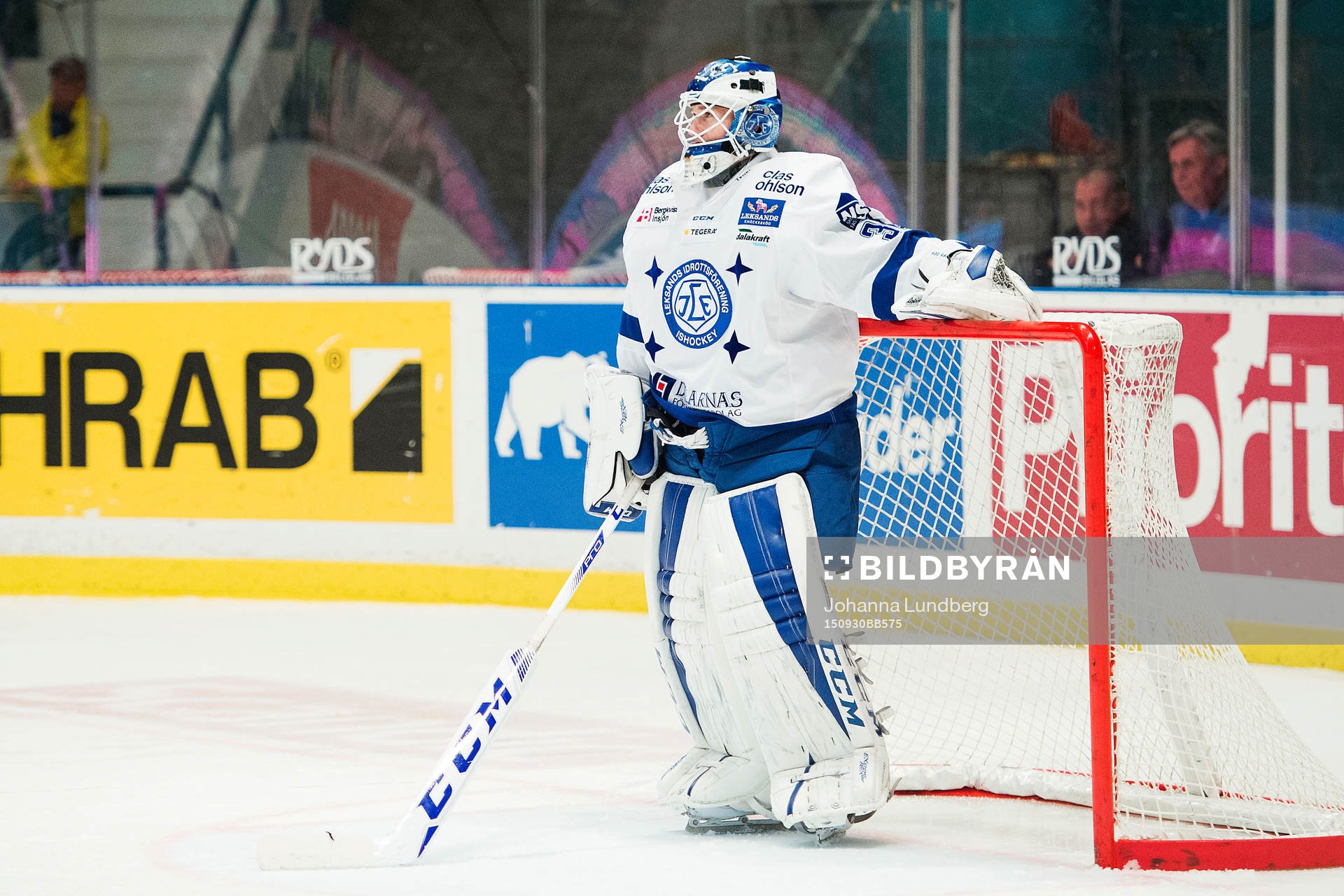 Leksands Henrik Haukeland deppar