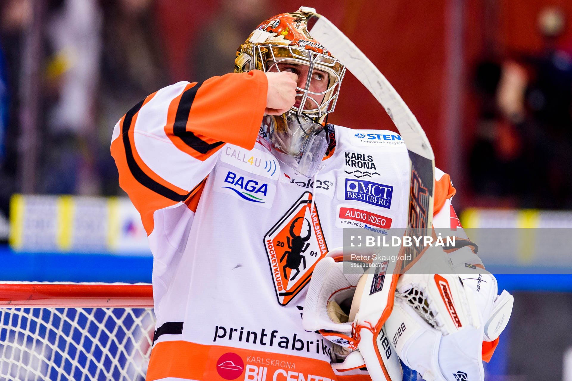 Karlskronas målvakt Patrick Galbraith