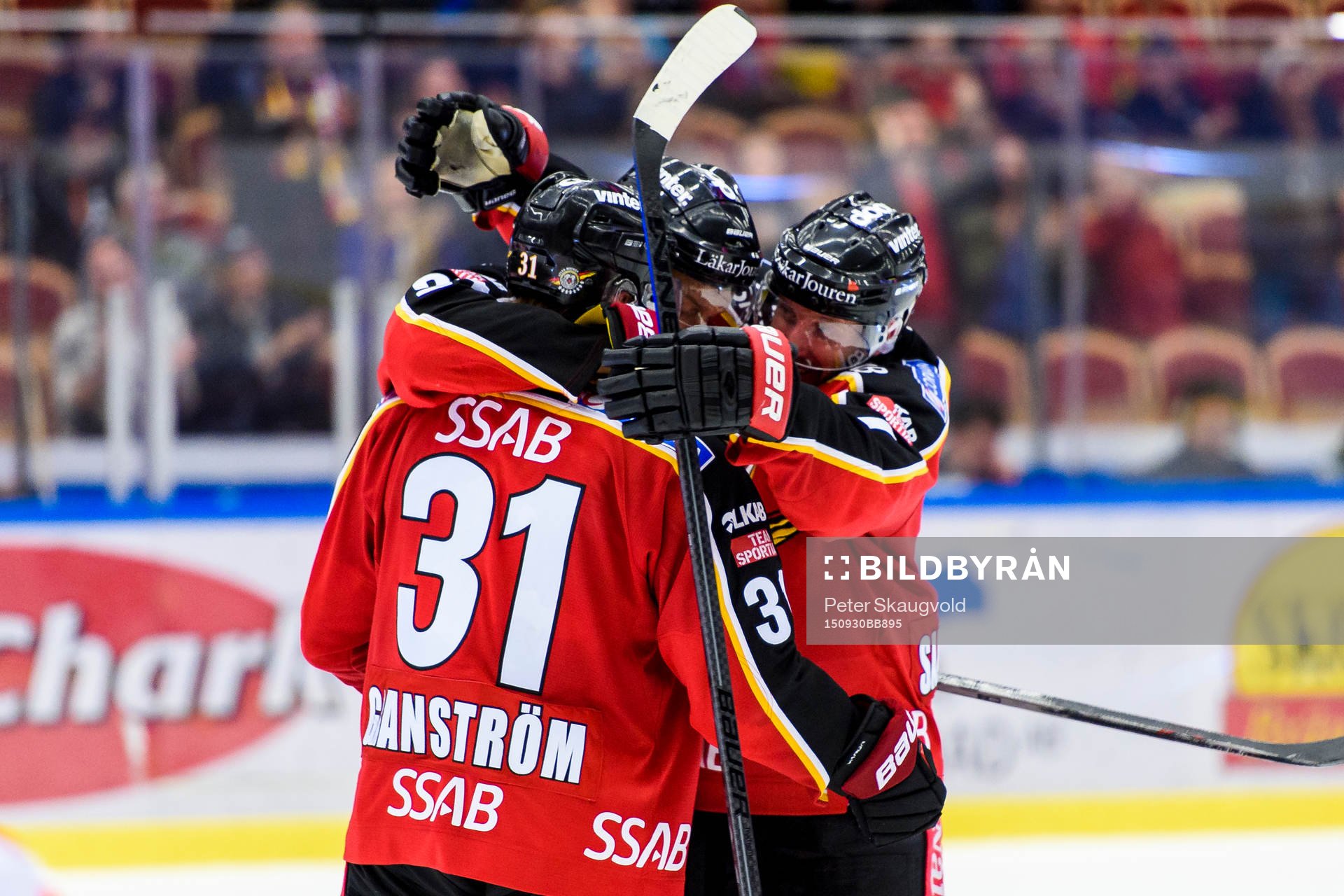 Luleås Jonathan Granström jublar