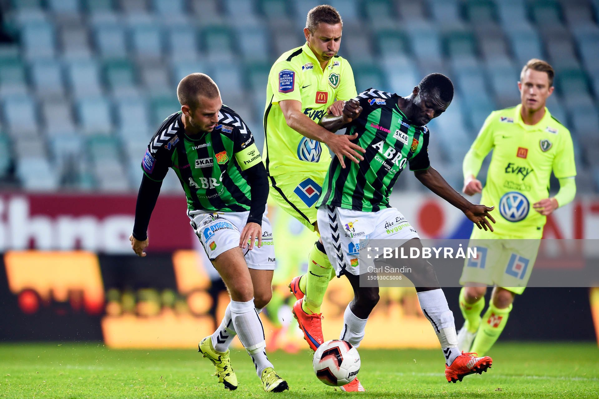 GAIS Sebastian Starke Hedlund och Jönköpings Fredik