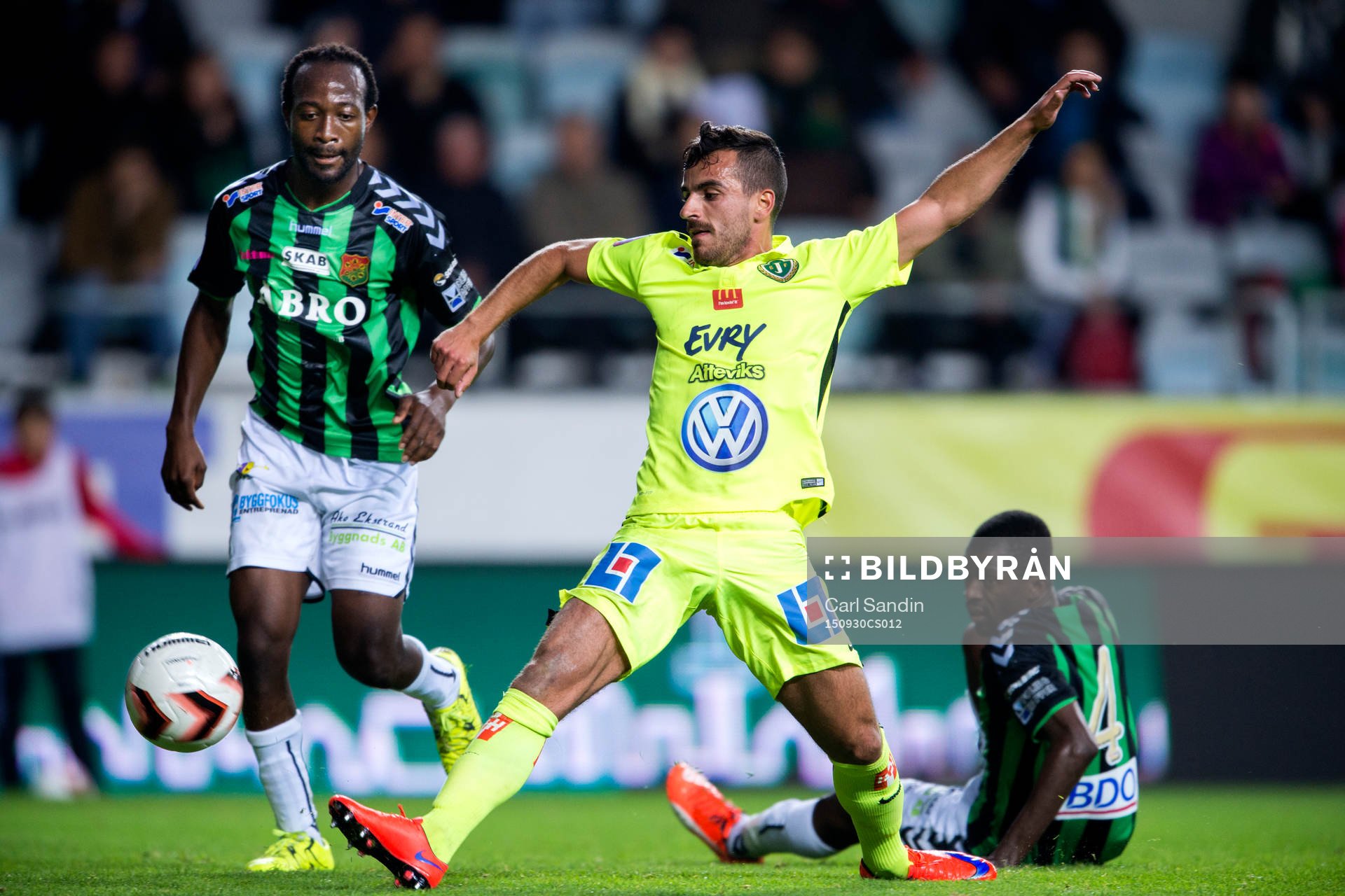 GAIS Reuben Ayarna och Jönköpings André Calisir