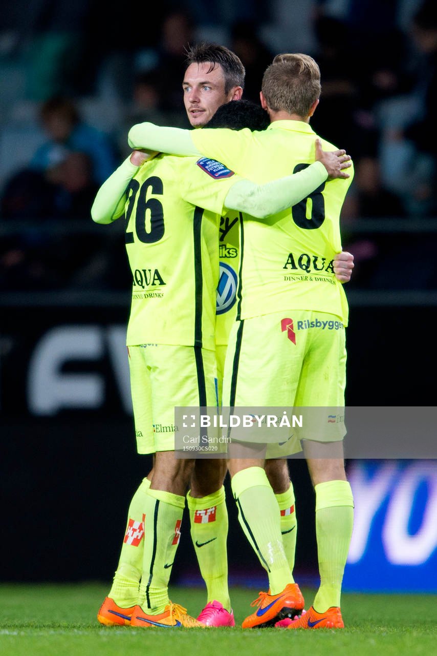 under fotbollsmatchen i Superettan mellan GAIS och