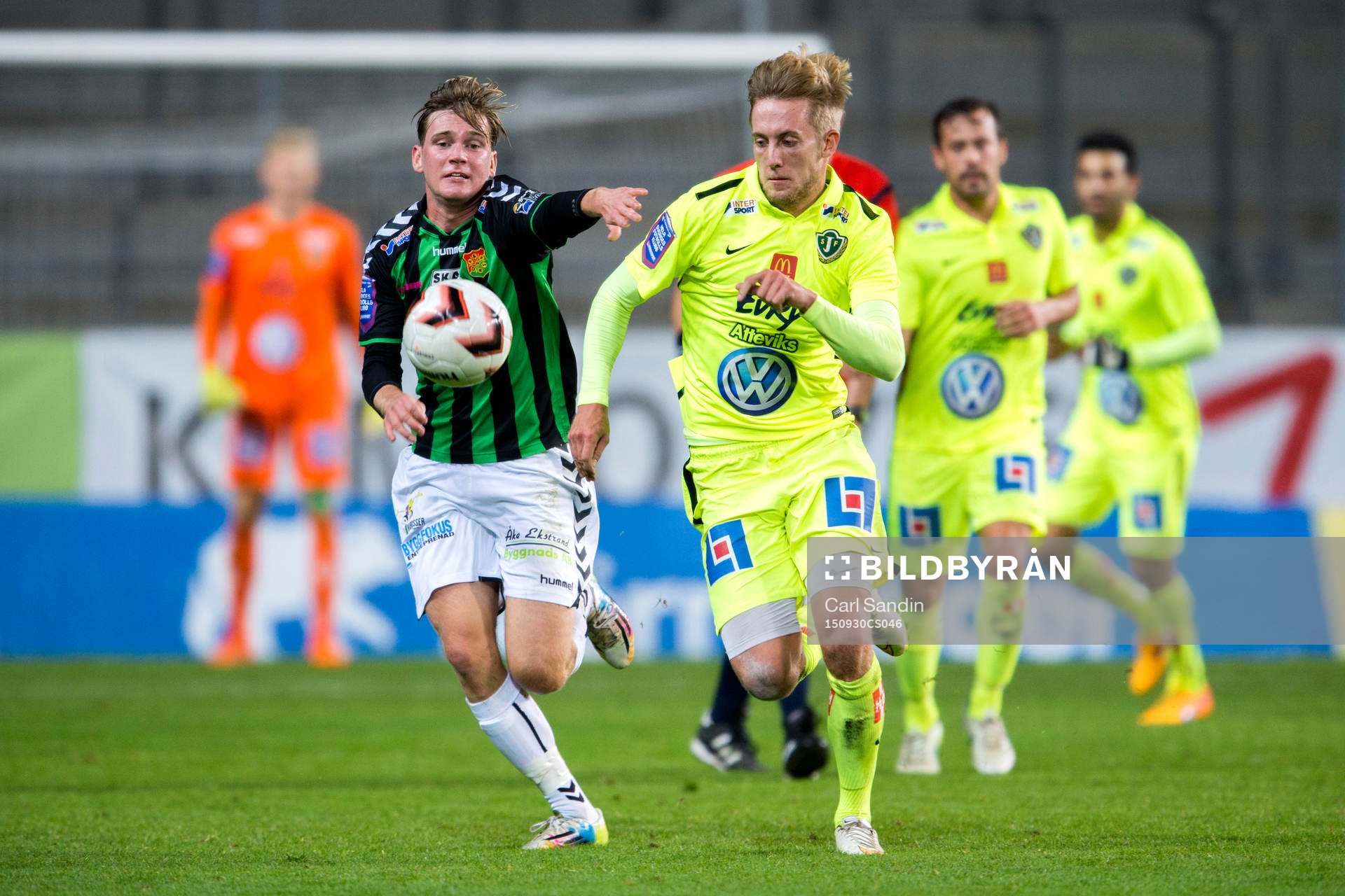 GAIS Arnar Bragi Bergsson jagar Jönköpings Jesper Svensson