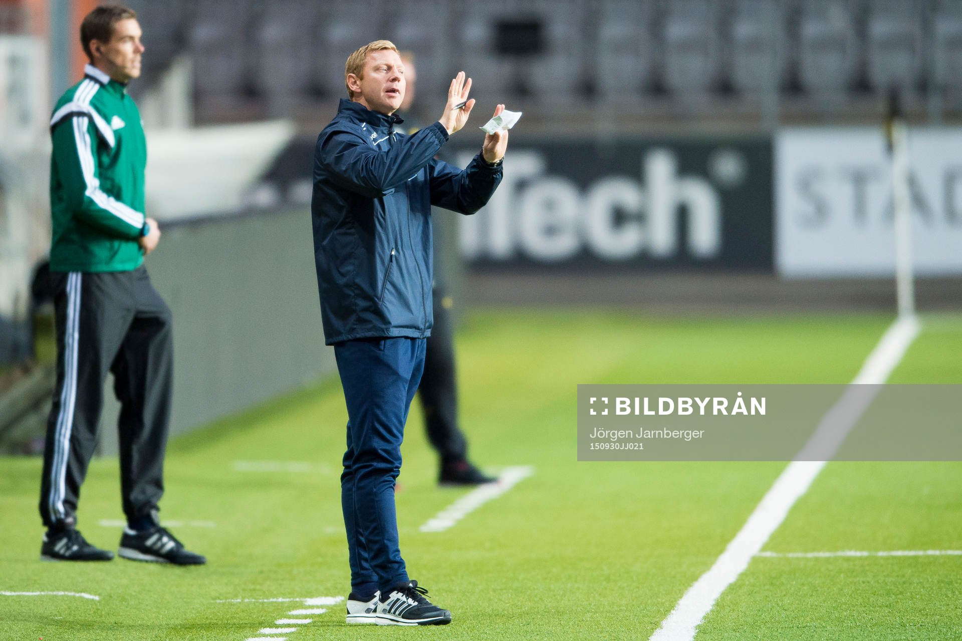 Stjarnans tränare Brynjar Bjorn Gunnarsson