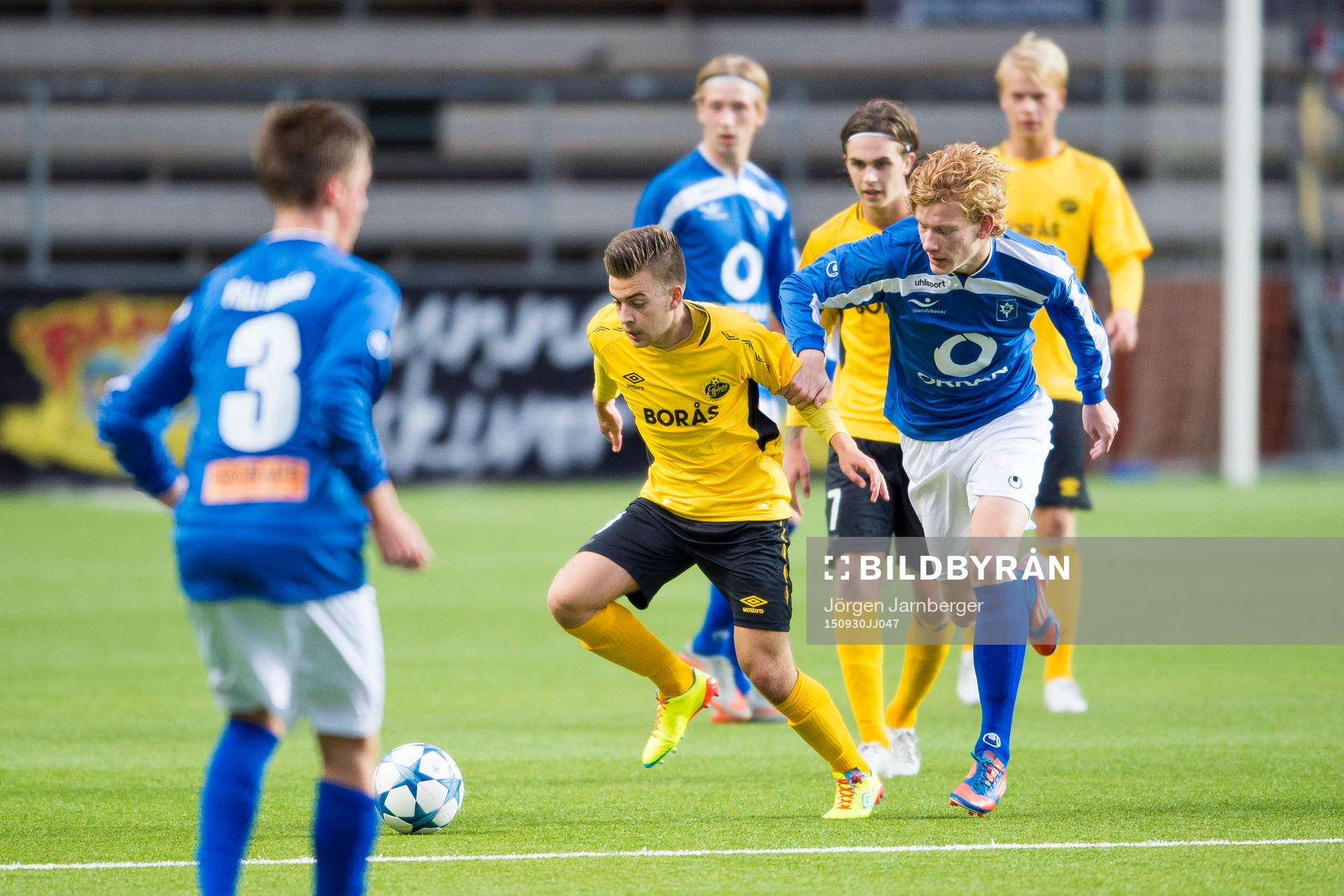 Elfsborgs Oscar Iglicar Berntsson och Stjarnans Daniel