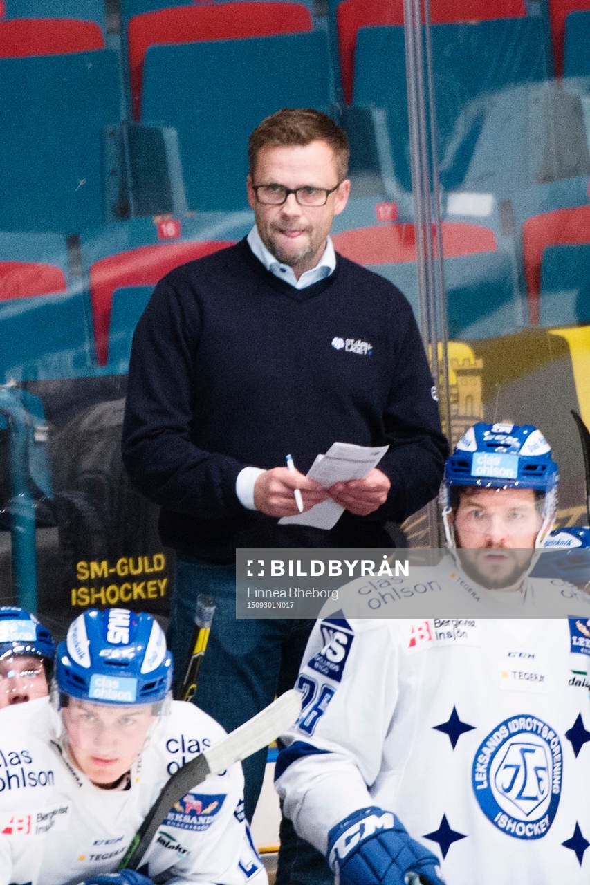 Leksands tränare Sjur Robert Nilsen