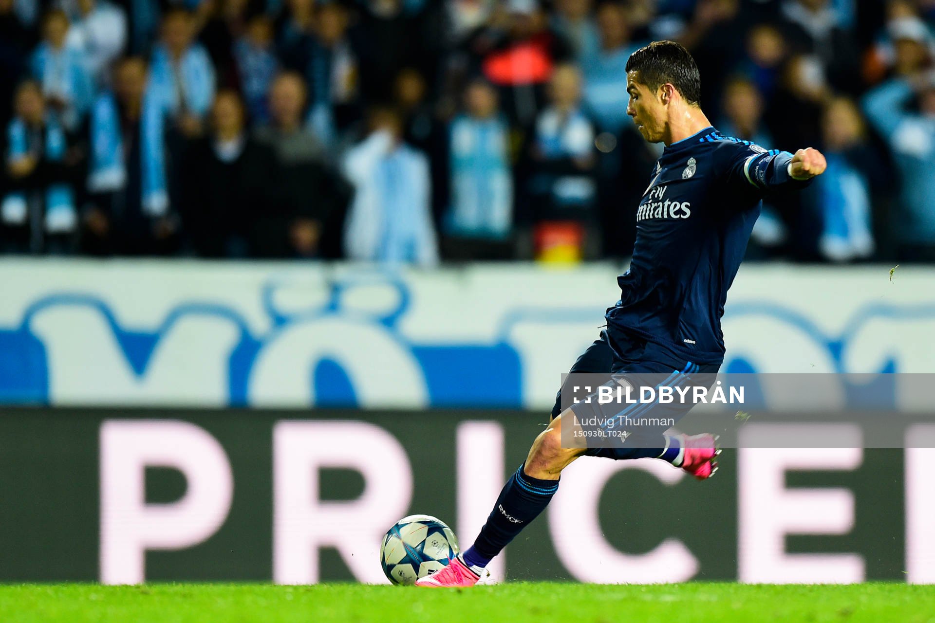 Real Madrids Cristiano Ronaldo gör 0-1