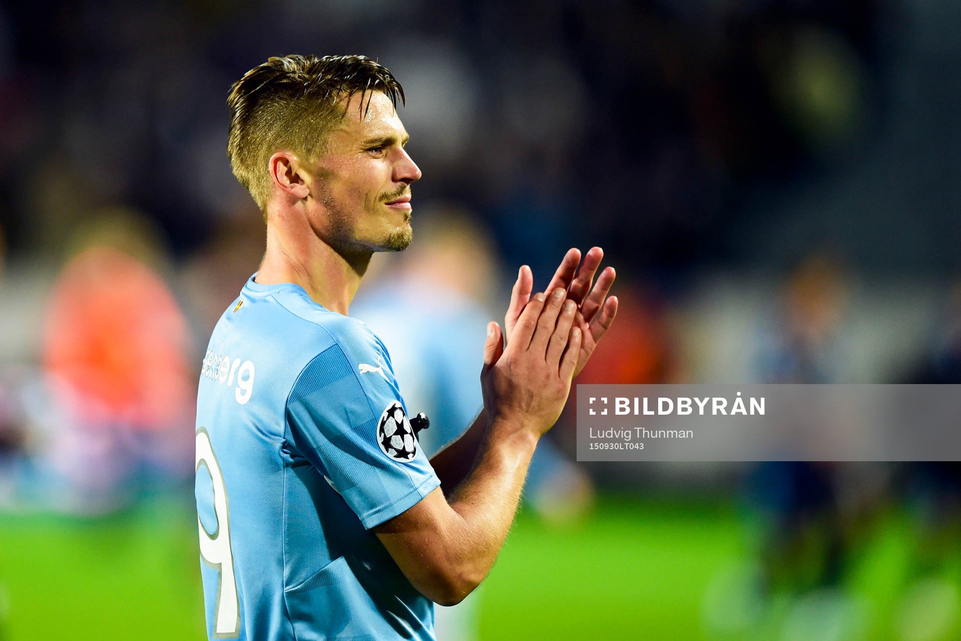 Malmö FFs Markus Rosenberg deppar