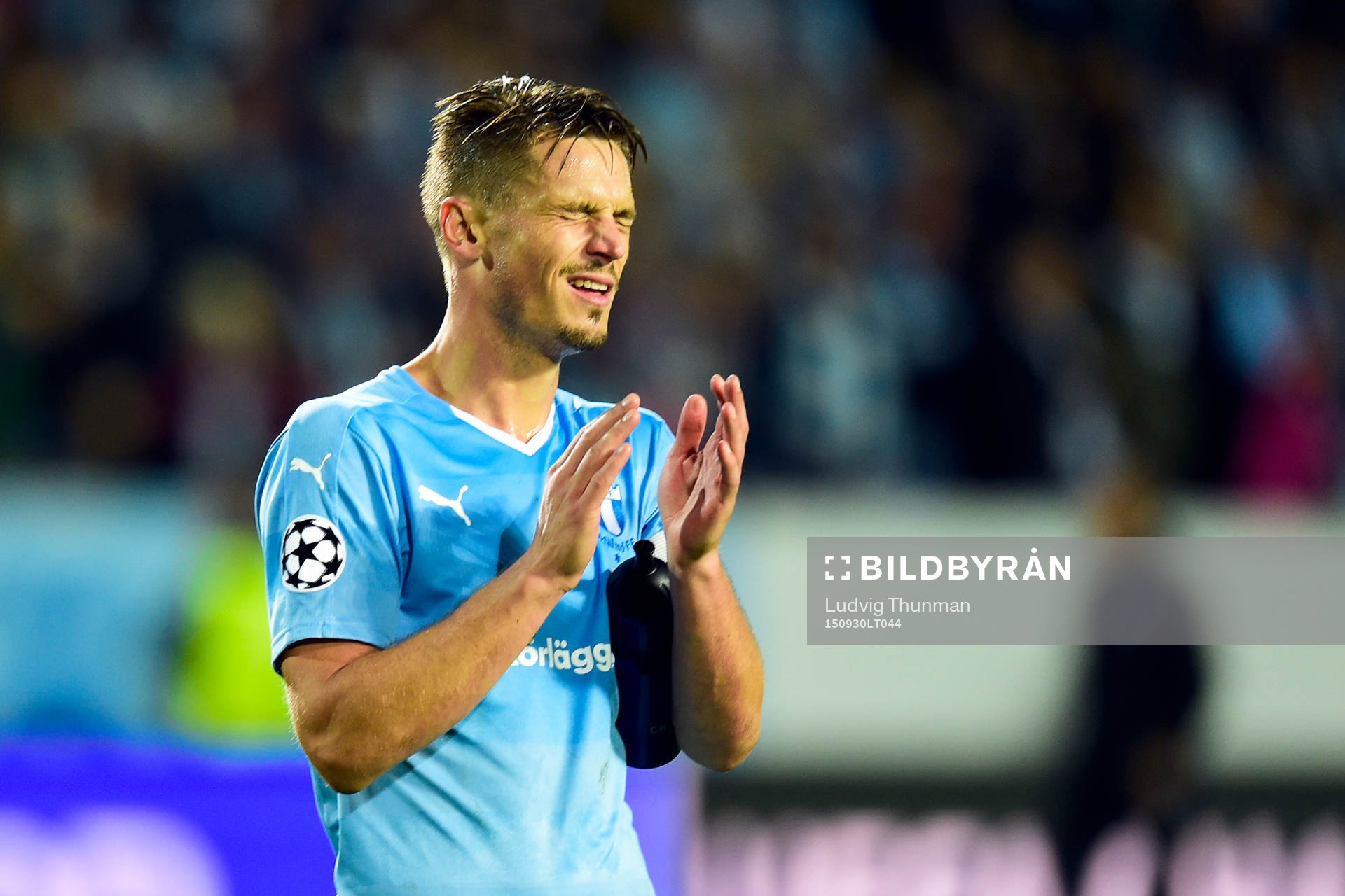 Malmö FFs Markus Rosenberg deppar