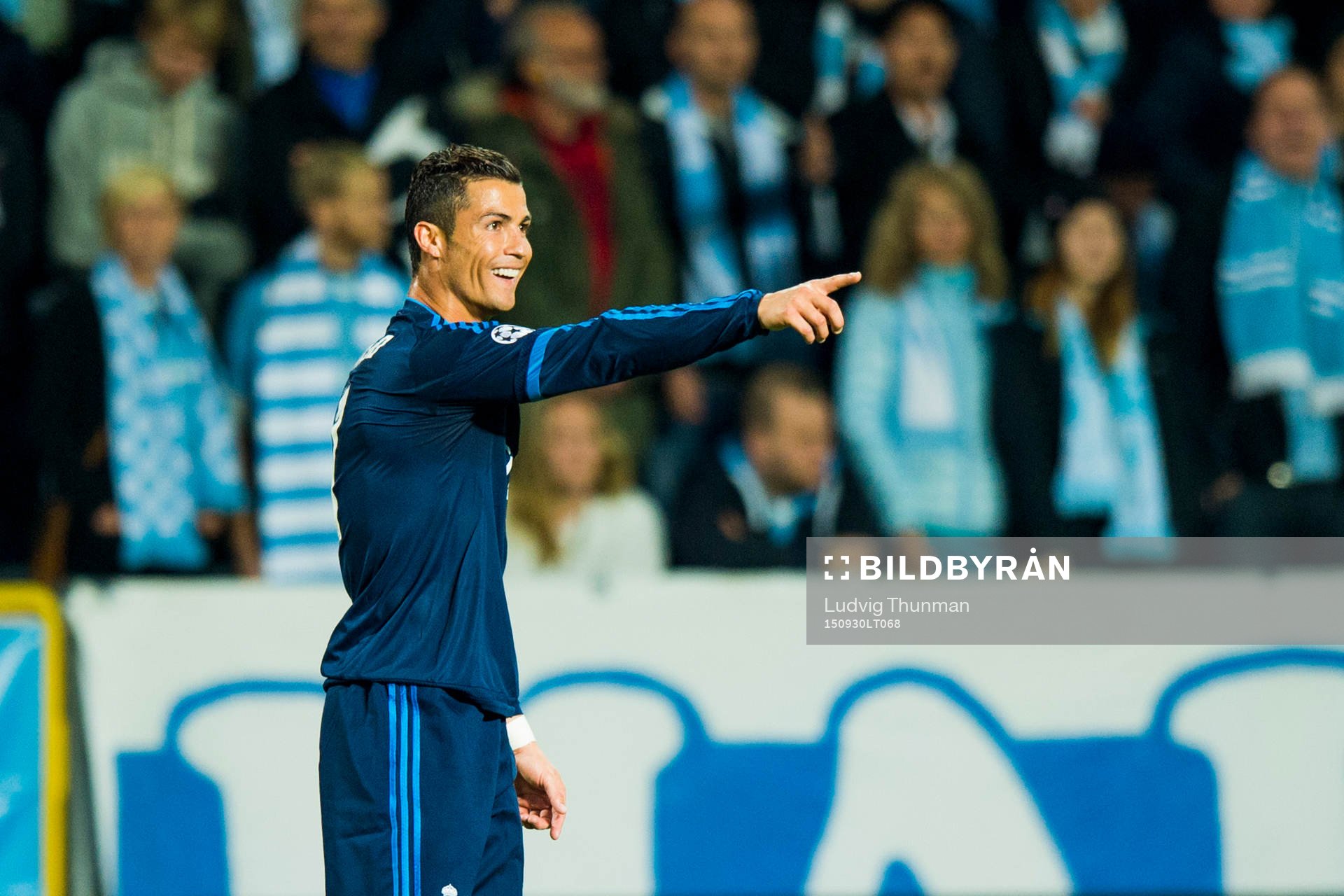 Real Madrids Cristiano Ronaldo jublar