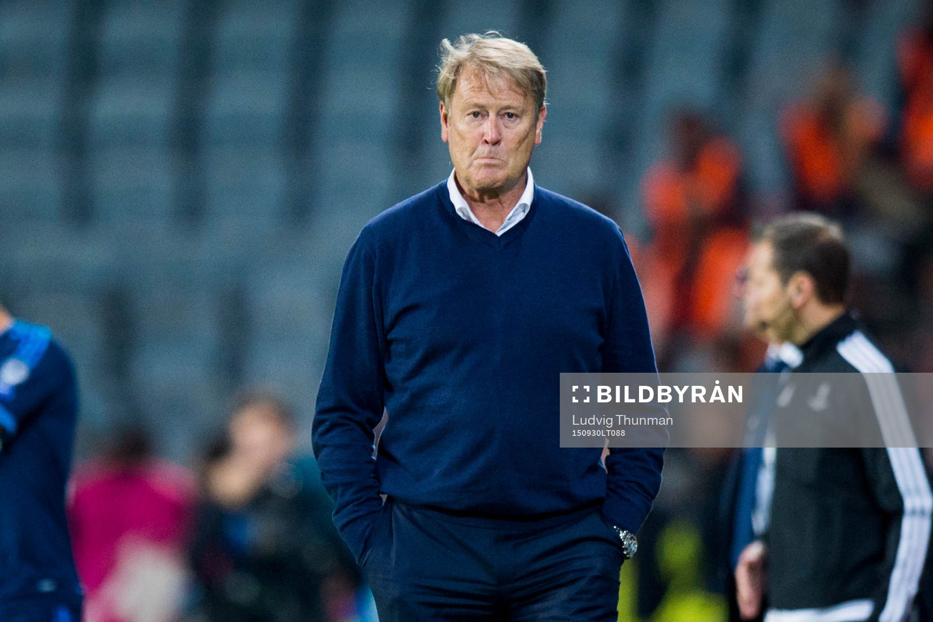 Malmö FFs tränare Åge Hareide deppar