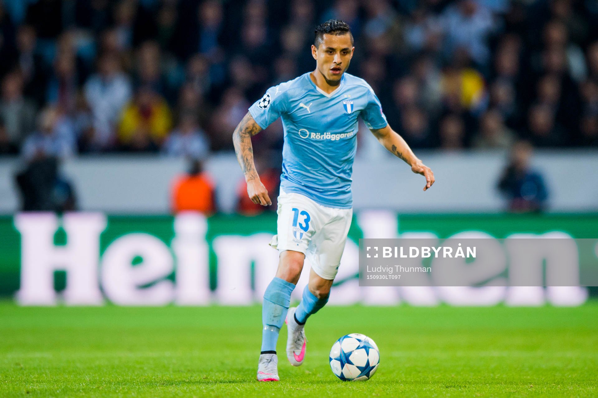 Malmö FFs Victor Yoshimar Yotun Flores