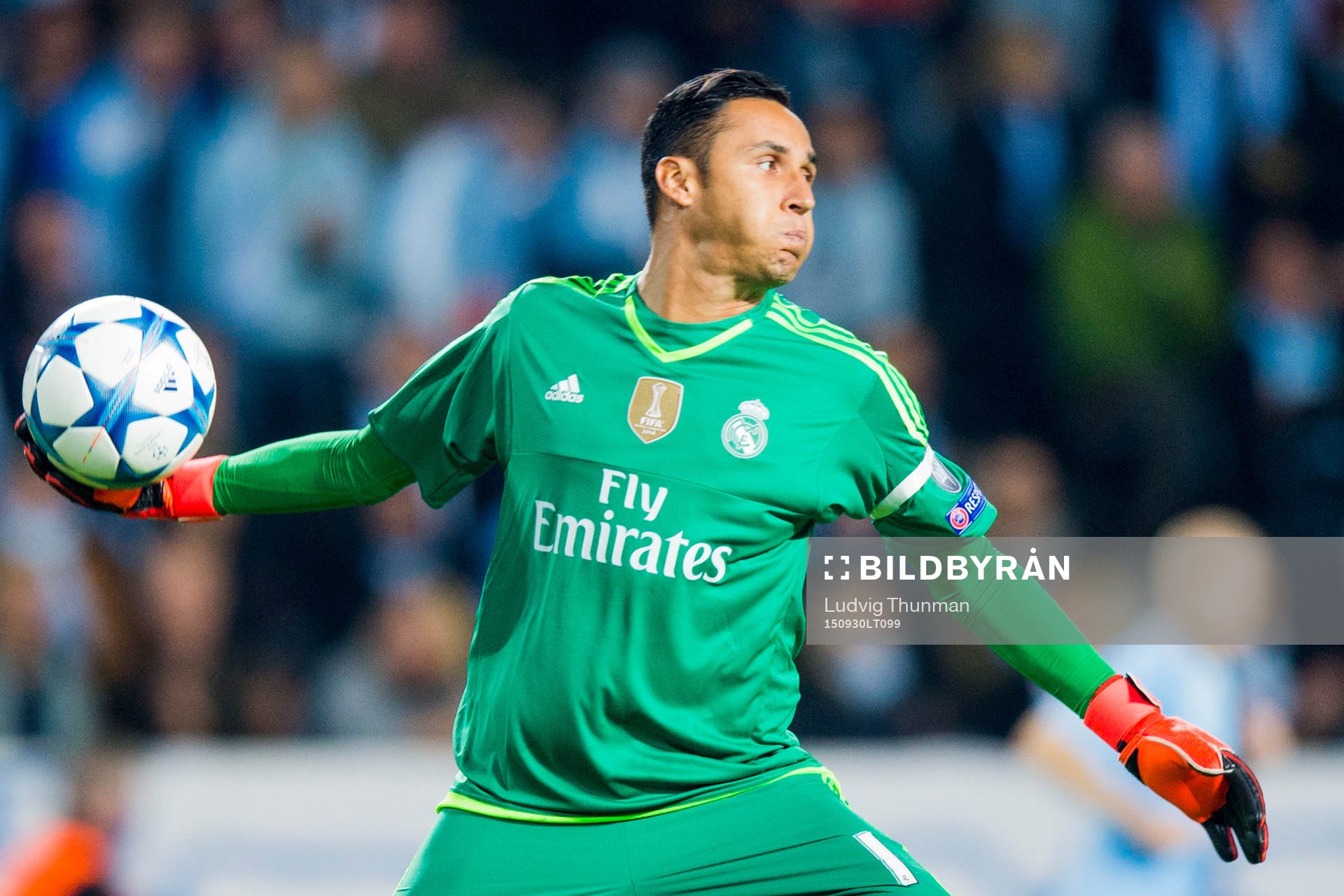 Real Madrids målvakt Keylor Navas
