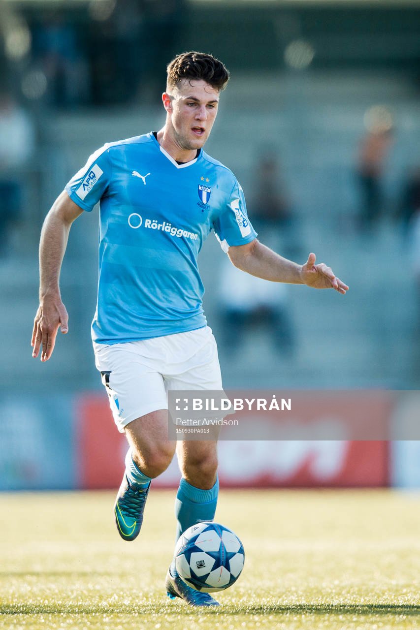 Malmö FFs Oliver Stojanovic Fredin