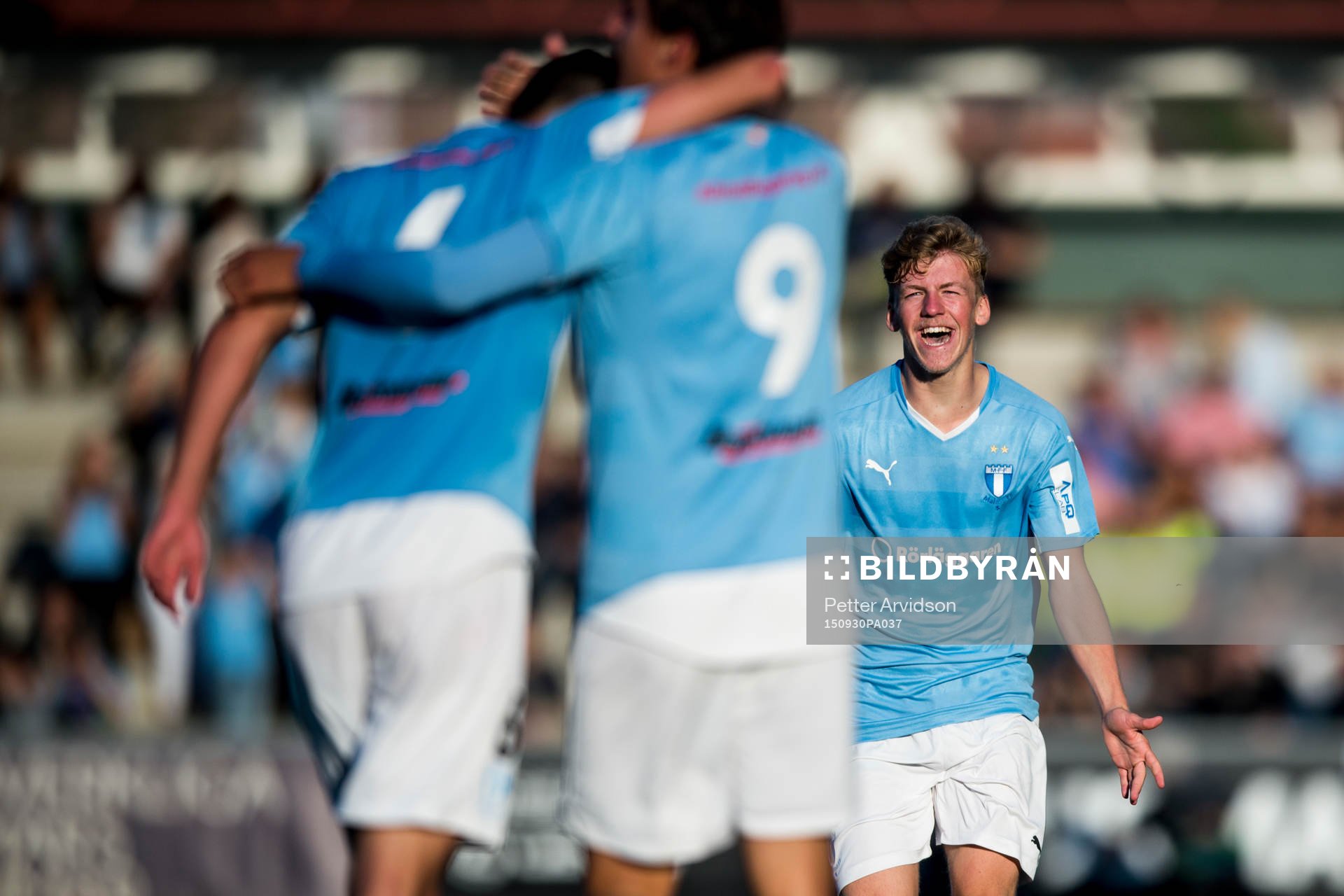 Malmö FFs Teddy Bergqvist jublar