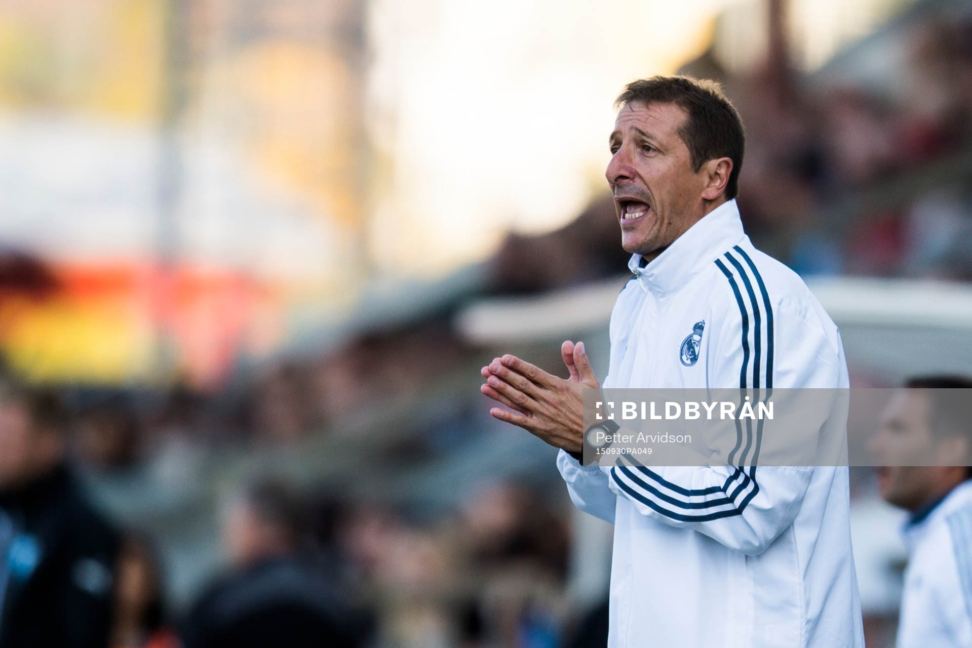 Real Madrids tränare Luis Miguel Ramis