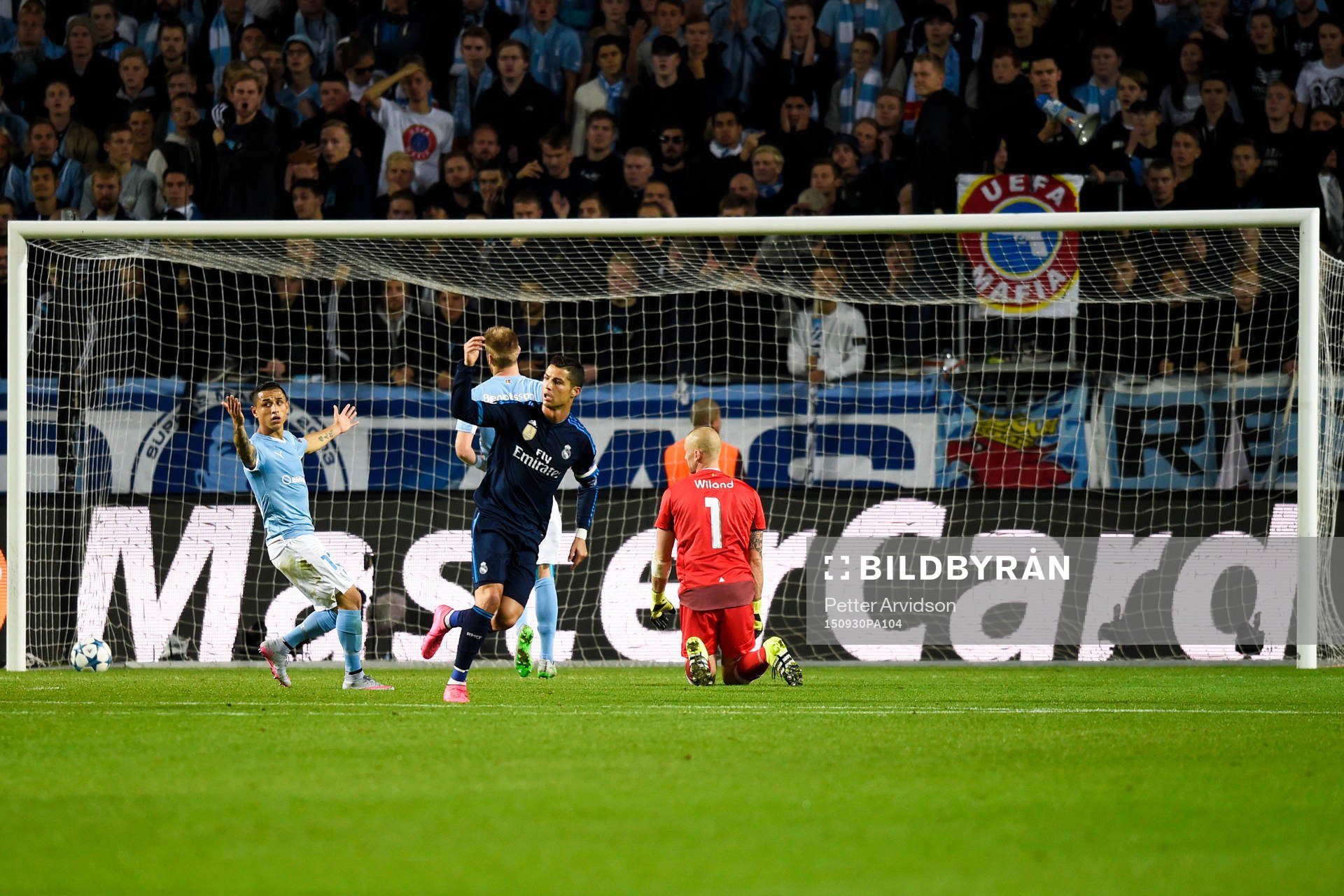 Real Madrids Cristiano Ronaldo jublar