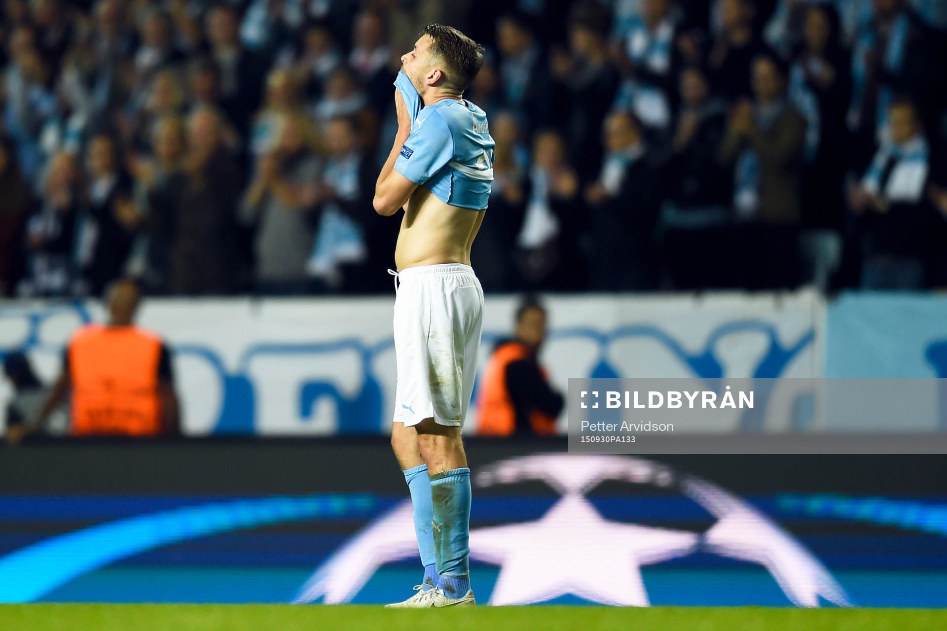 Malmö FFs Markus Rosenberg deppar