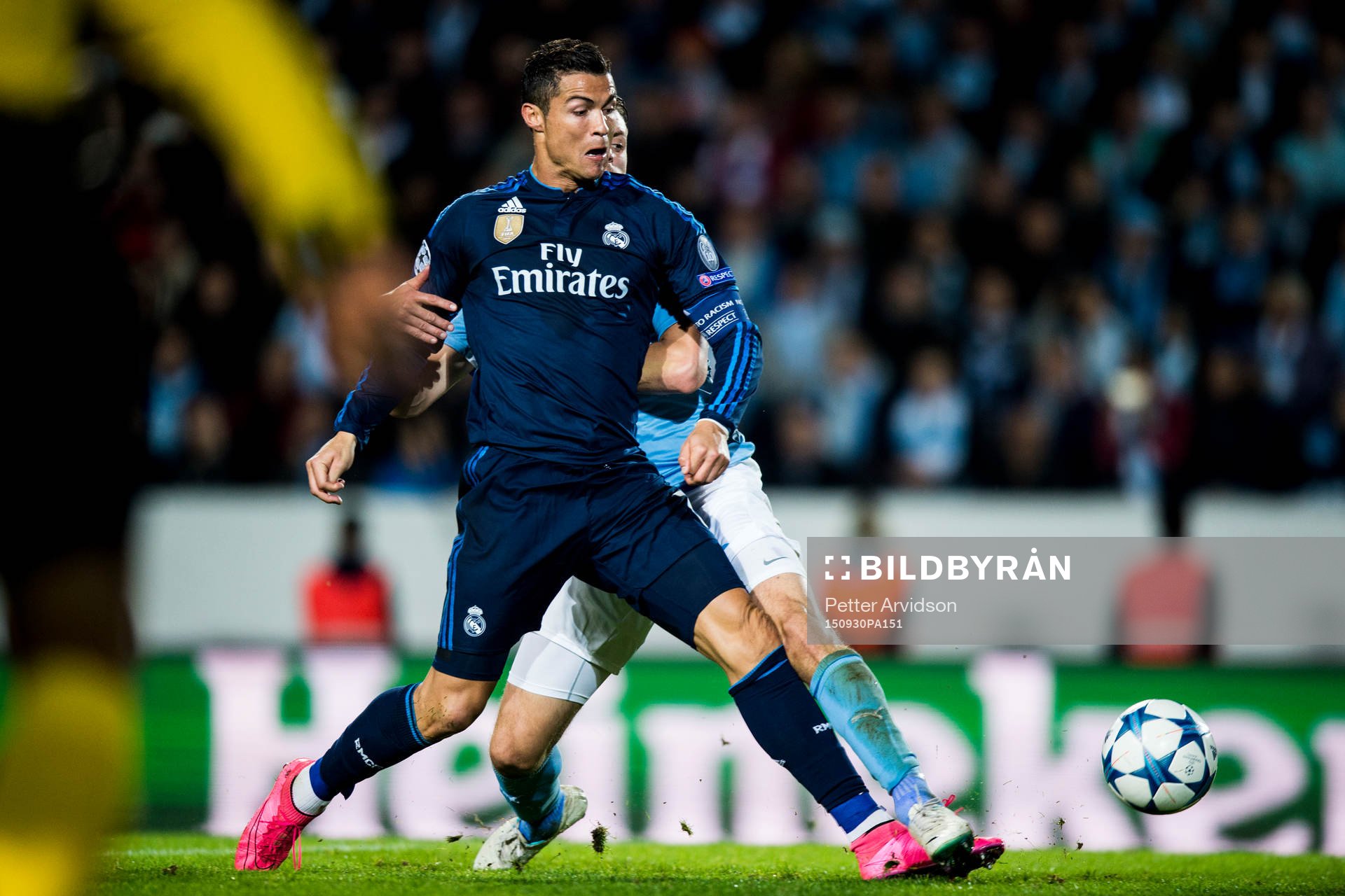 Real Madrids Cristiano Ronaldo gör 0-2 målet
