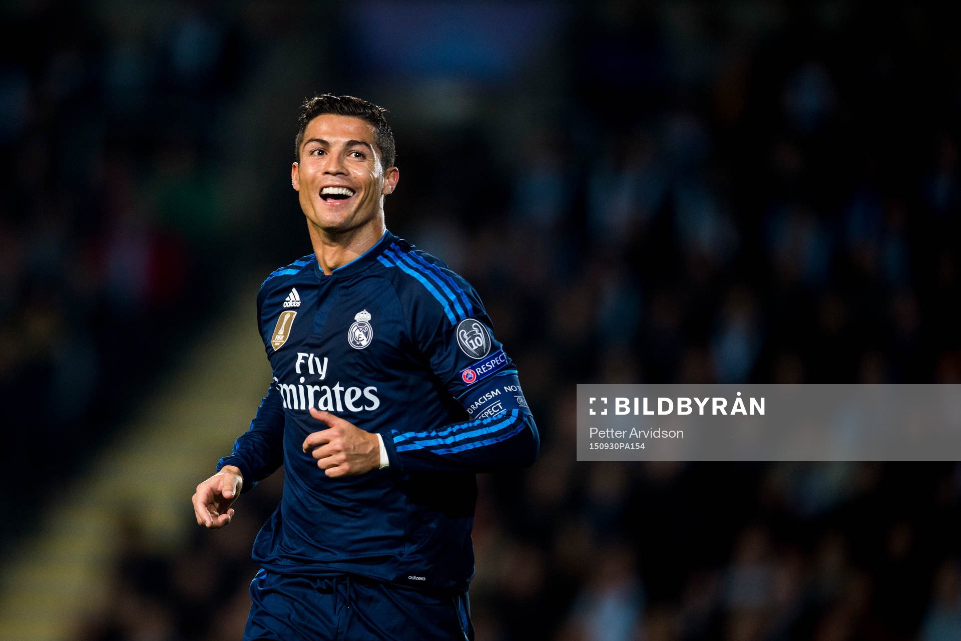Real Madrids Cristiano Ronaldo jublar