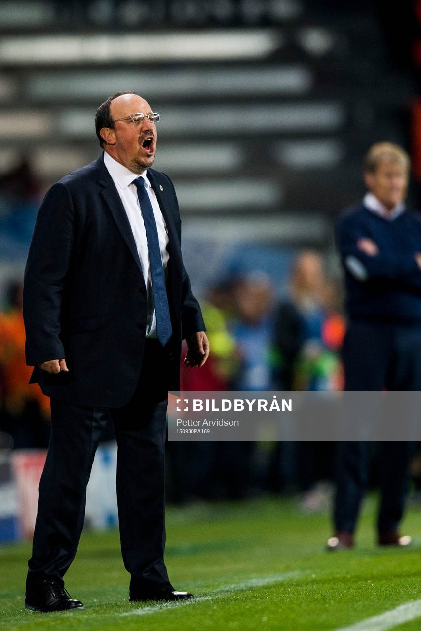 Real Madrids tränare Rafa Benítez