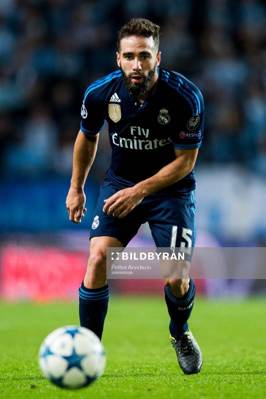 Real Madrids Daniel Carvajal Ramos