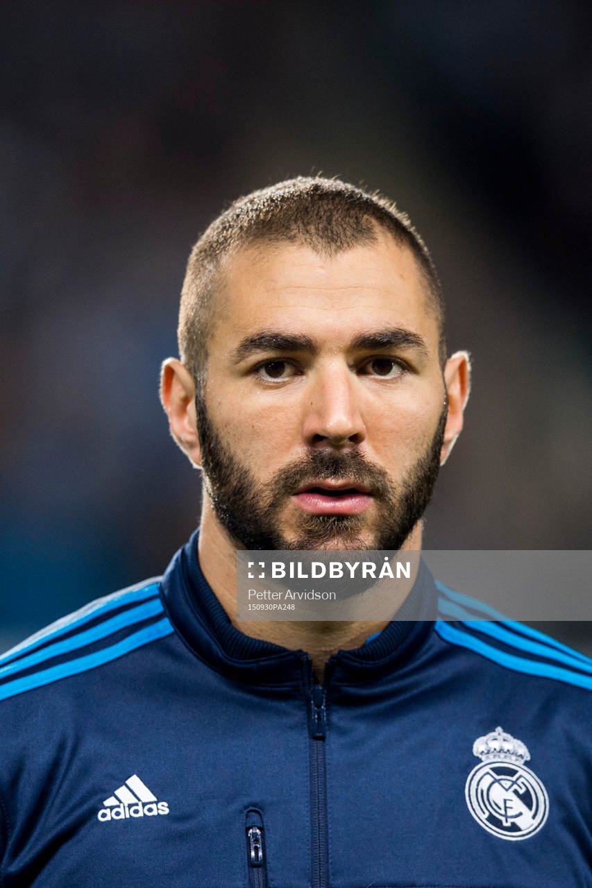 Real Madrids Karim Benzema