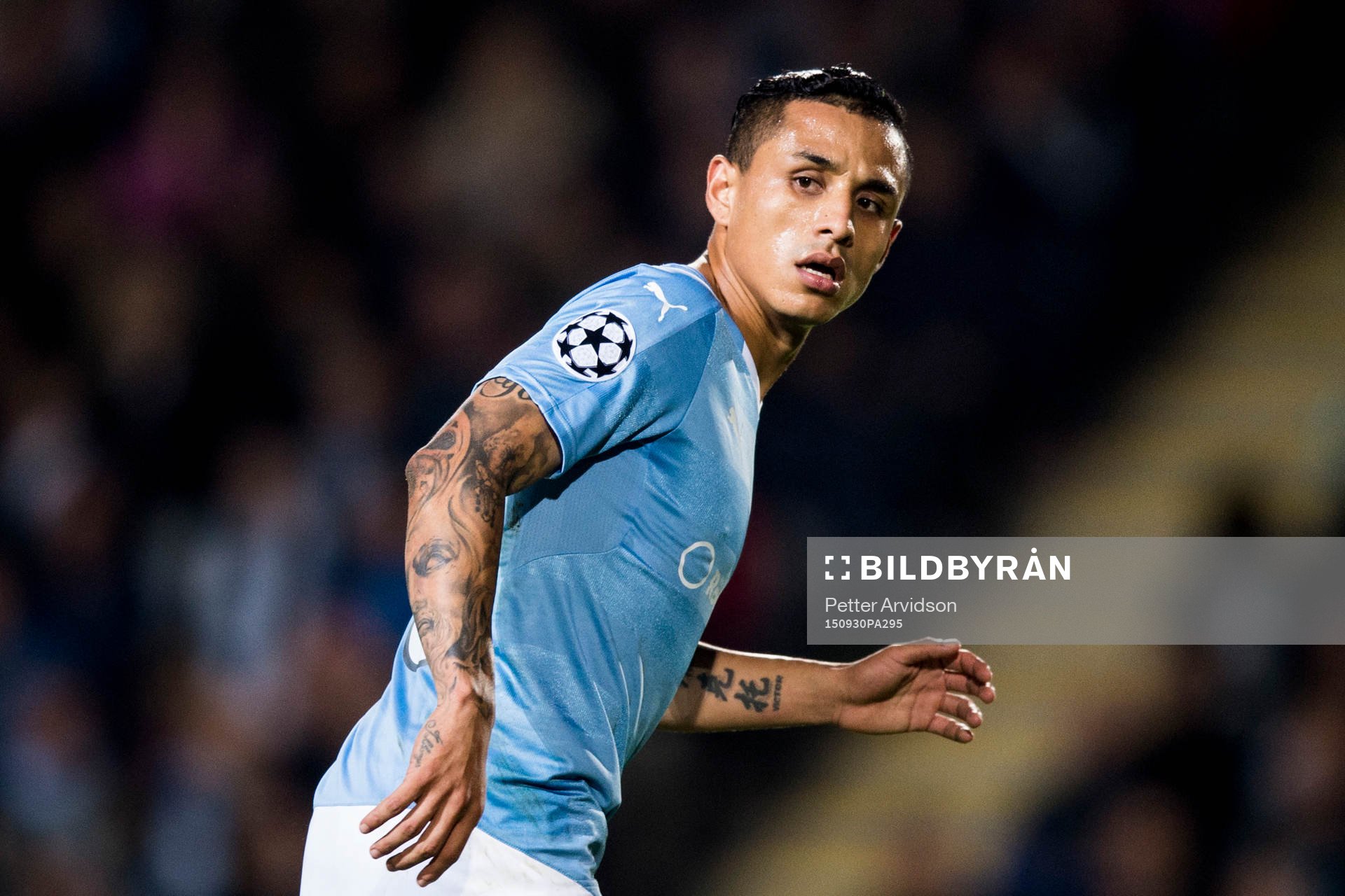 Malmö FFs Victor Yoshimar Yotun Flores