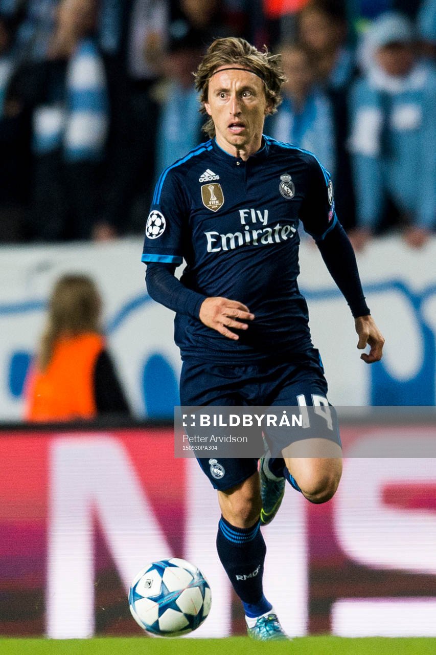 Real Madrids Luka Modric