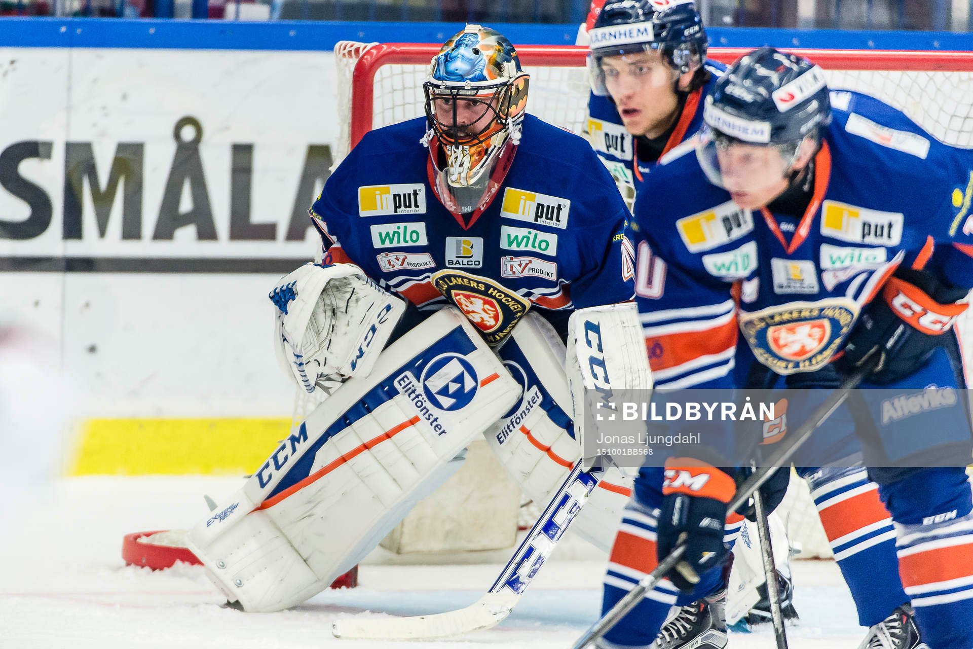 Växjös målvakt Cristopher Nihlstorp