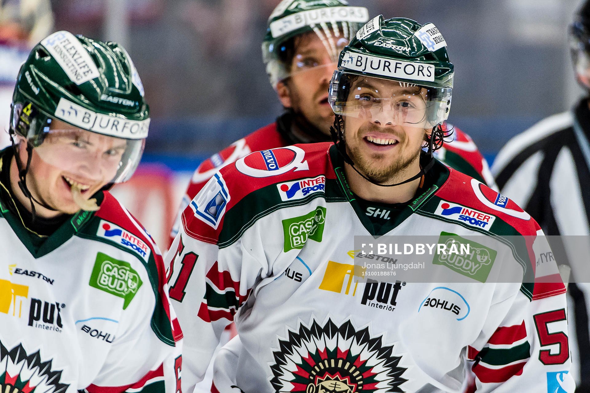 Frölundas Mats Rosseli Olsen jublar