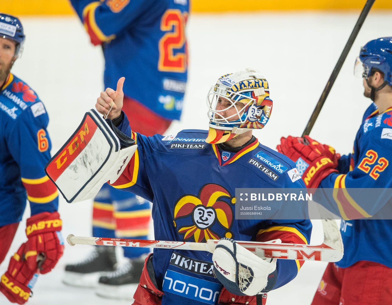 Jokerits målvakt Henrik Karlsson