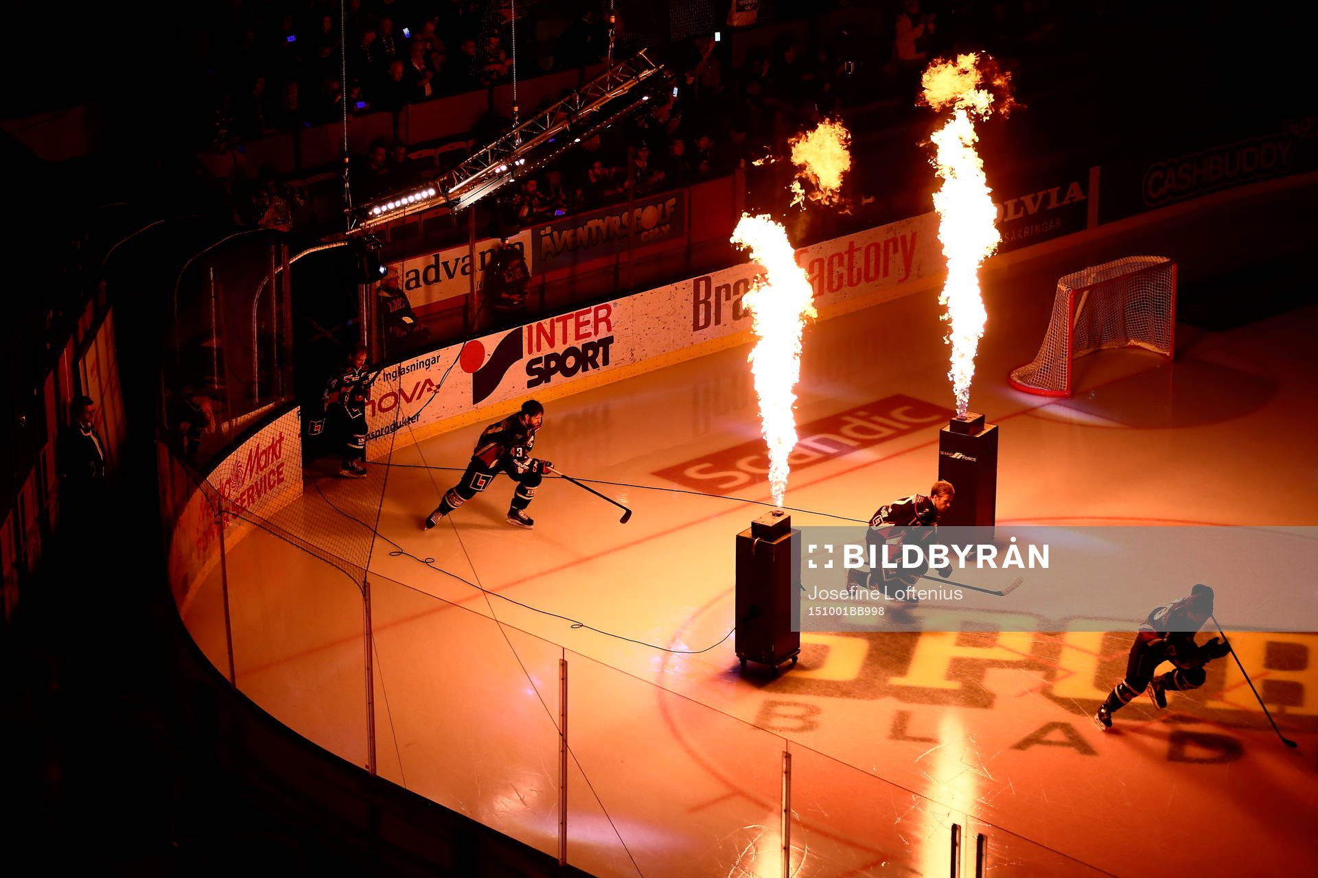 Linköping gör entré till ishockeymatchen i SHL mellan