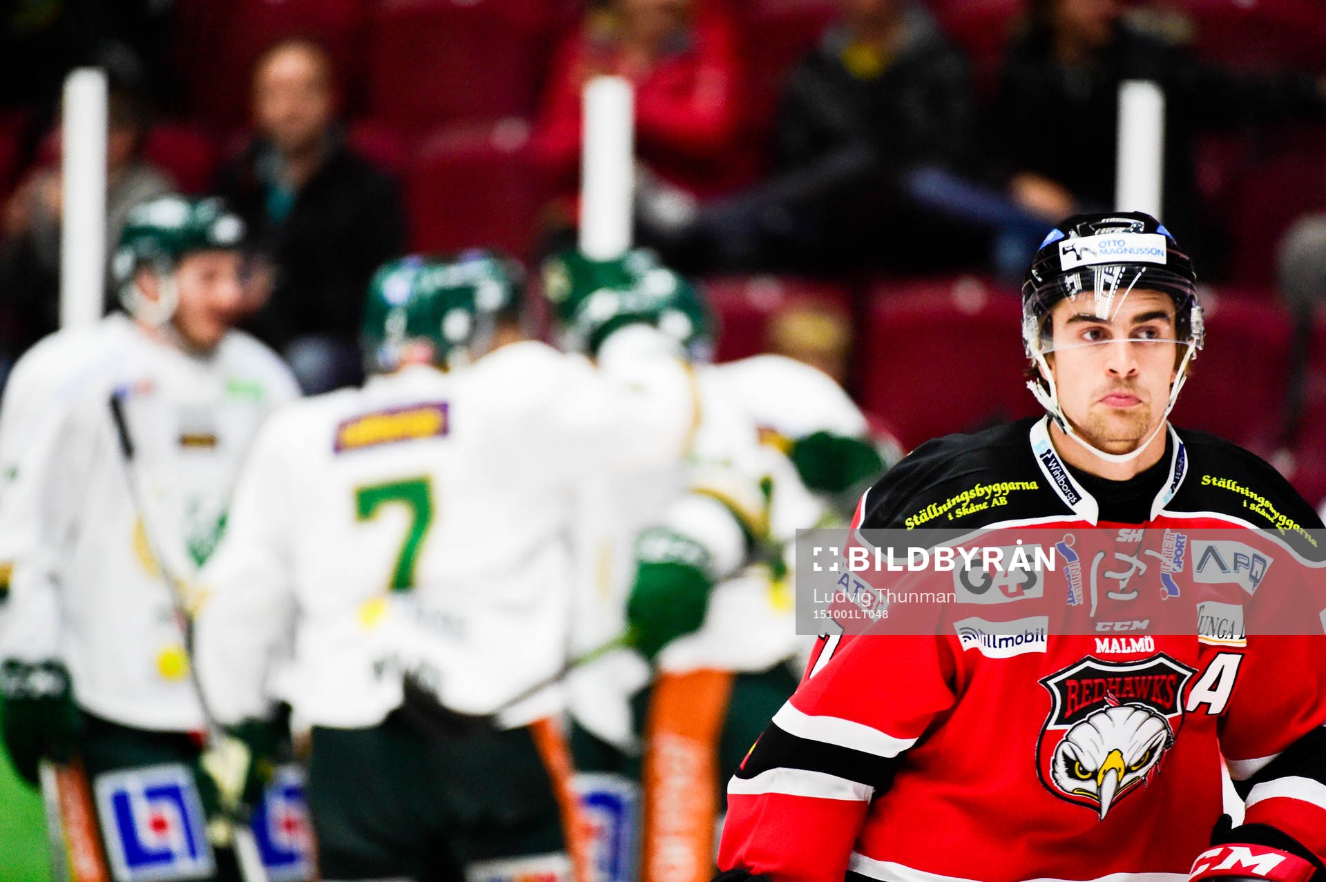 Malmö Redhawks Nils Andersson deppar
