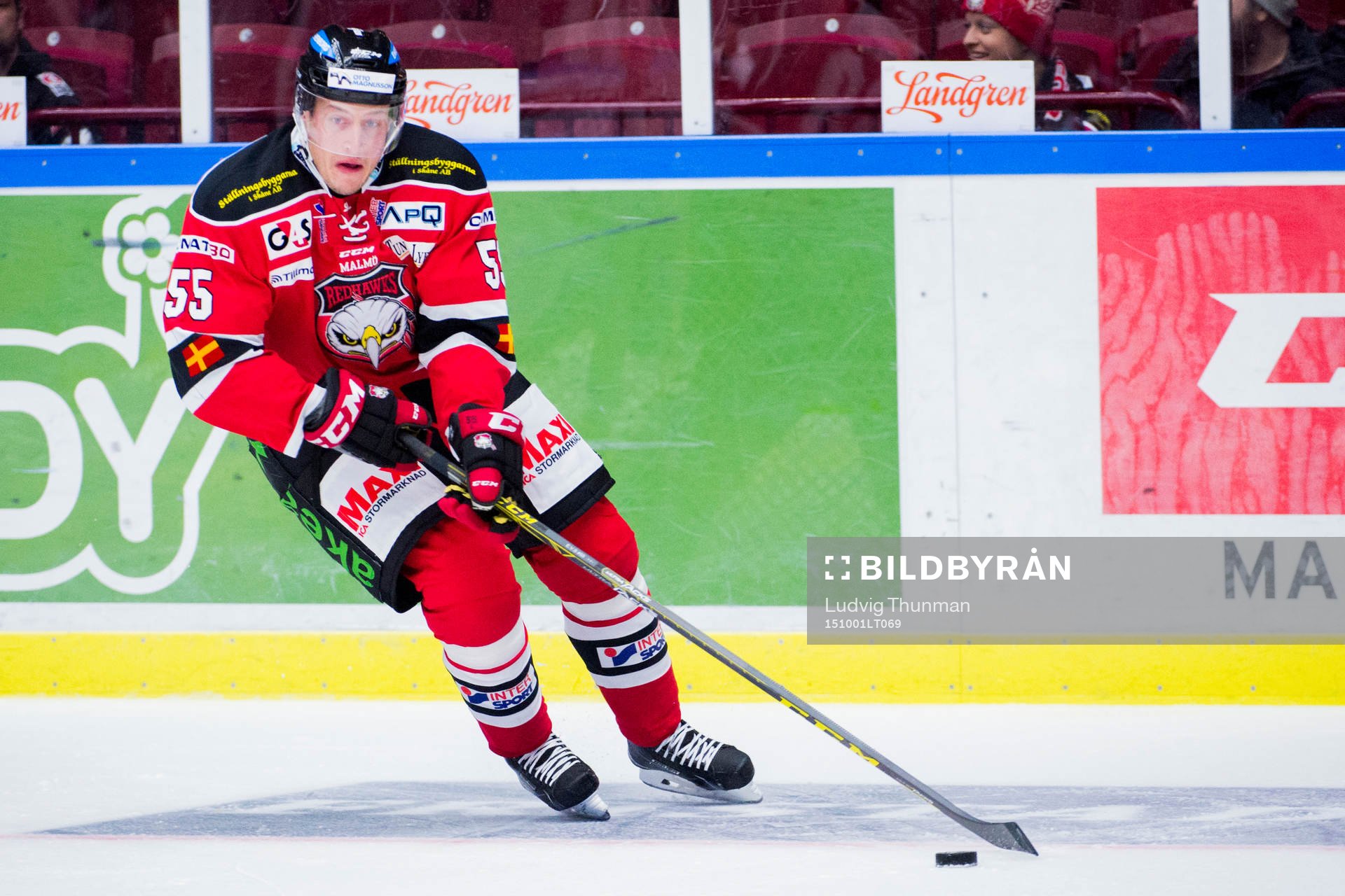 Malmö Redhawks Johan Björk