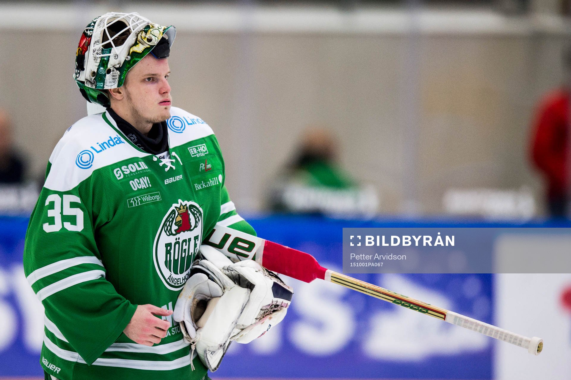 Rögles målvakt Oscar Dansk