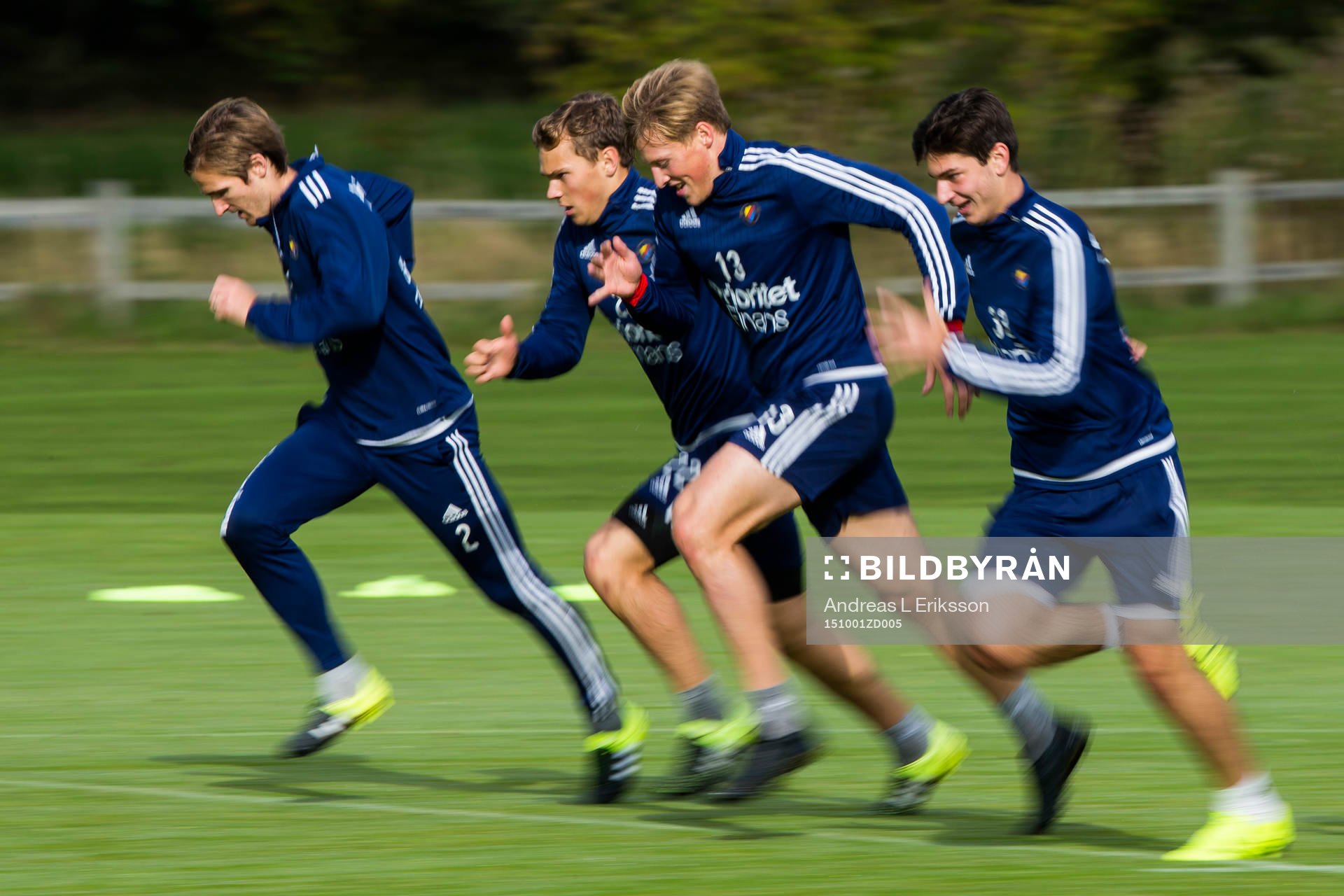 Djurgårdens Jesper Arvidsson, Jesper Karlström, Emil