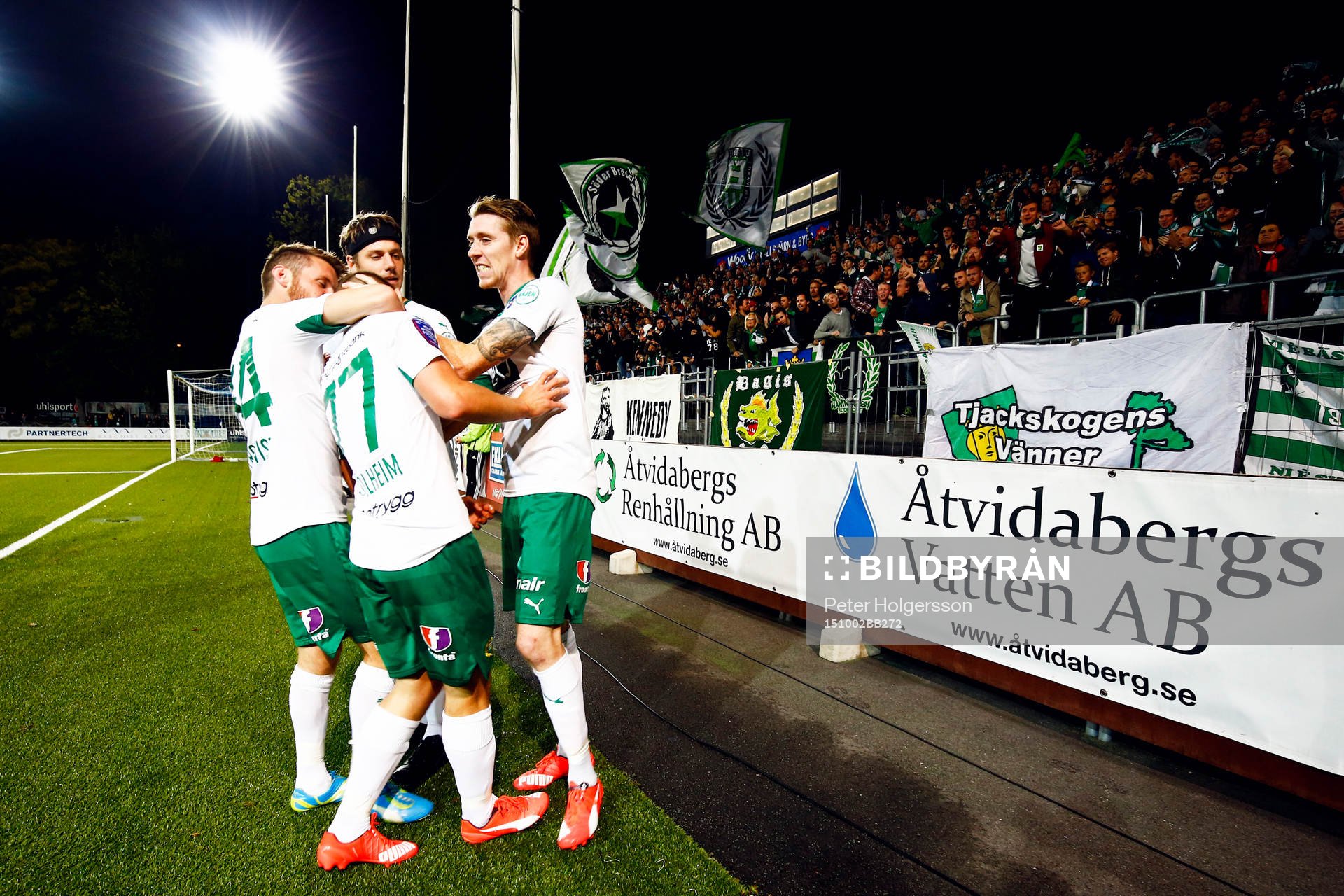 Hammarbys Mats Solheim jublar