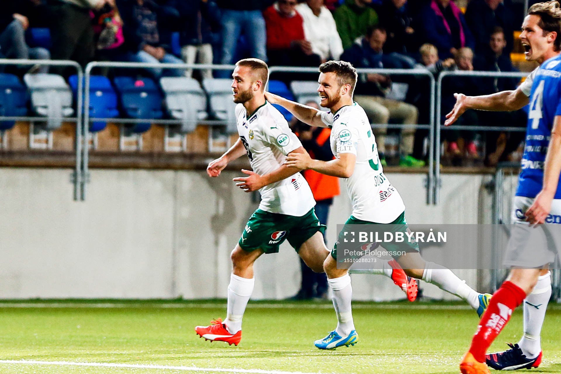 Hammarbys Mats Solheim jublar
