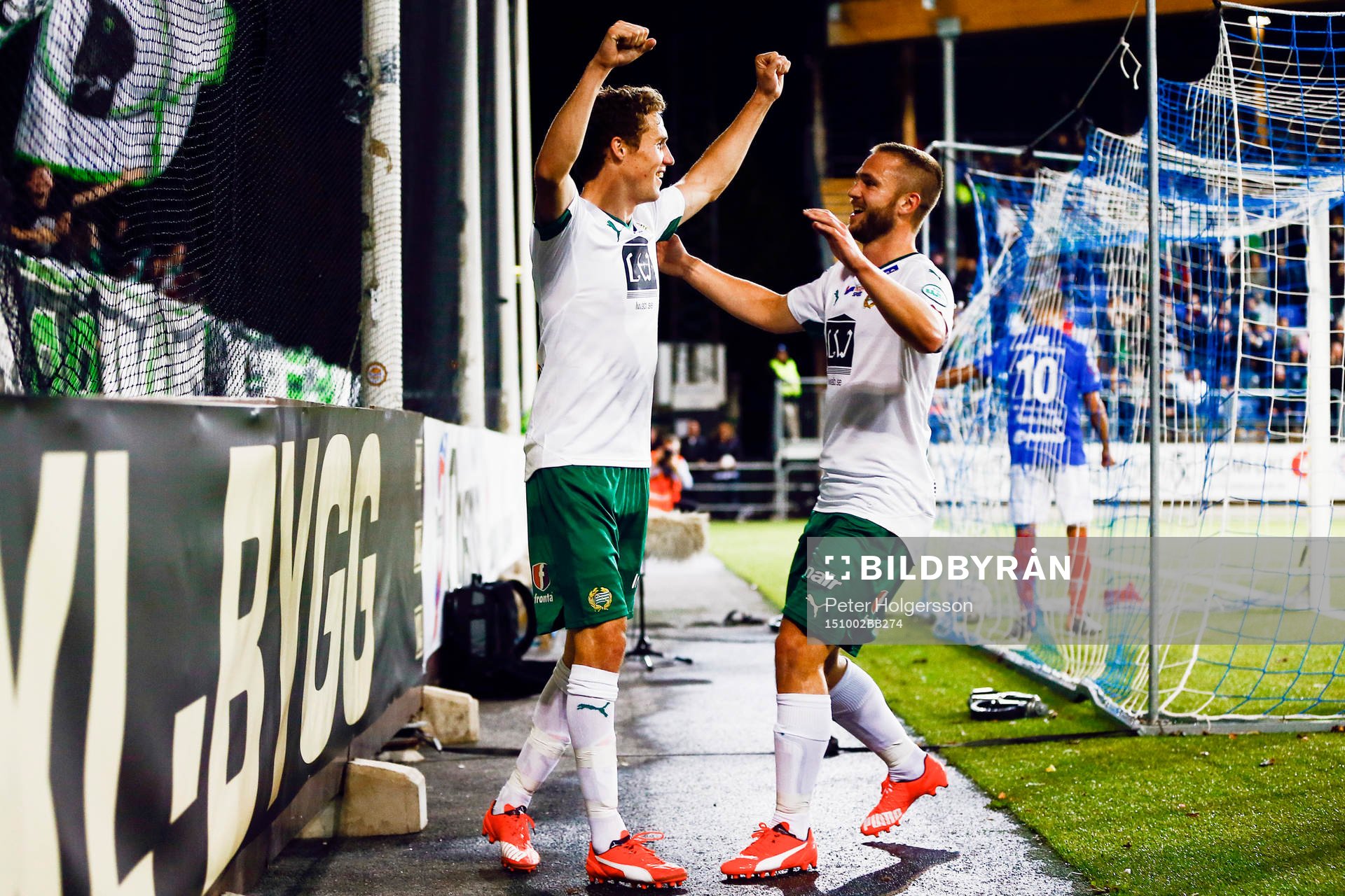 Hammarbys Fredrik Torsteinbö jublar